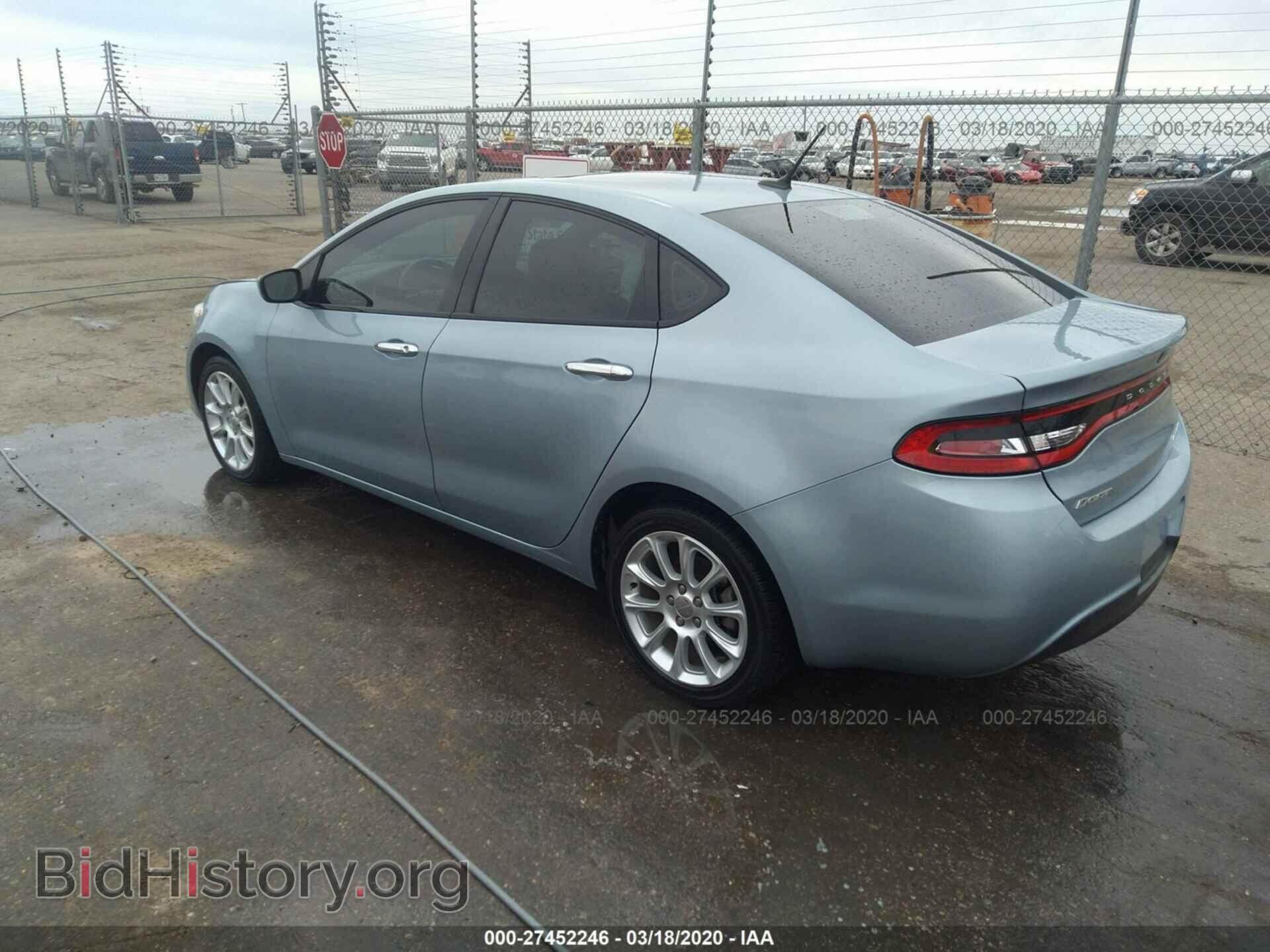 2013 DODGE DART - VIN: 1C3CDFCA6DD322508 - Фото 3