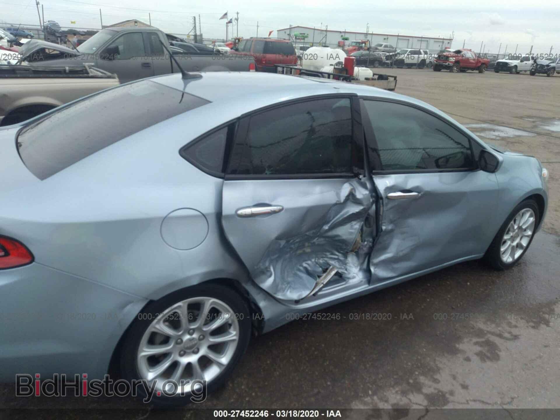 2013 DODGE DART - VIN: 1C3CDFCA6DD322508 - Фото 6