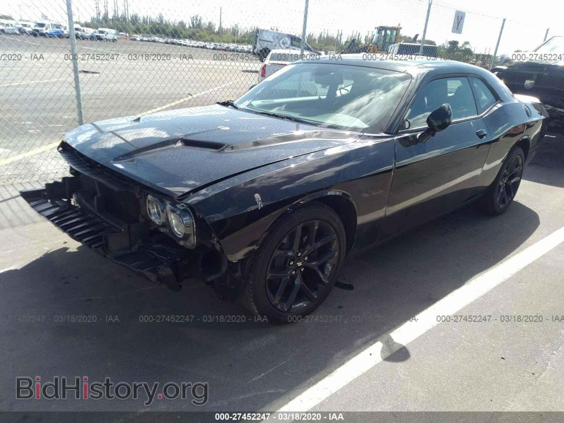 2019 DODGE CHALLENGER - VIN: 2C3CDZAG1KH739673 - Фото 2
