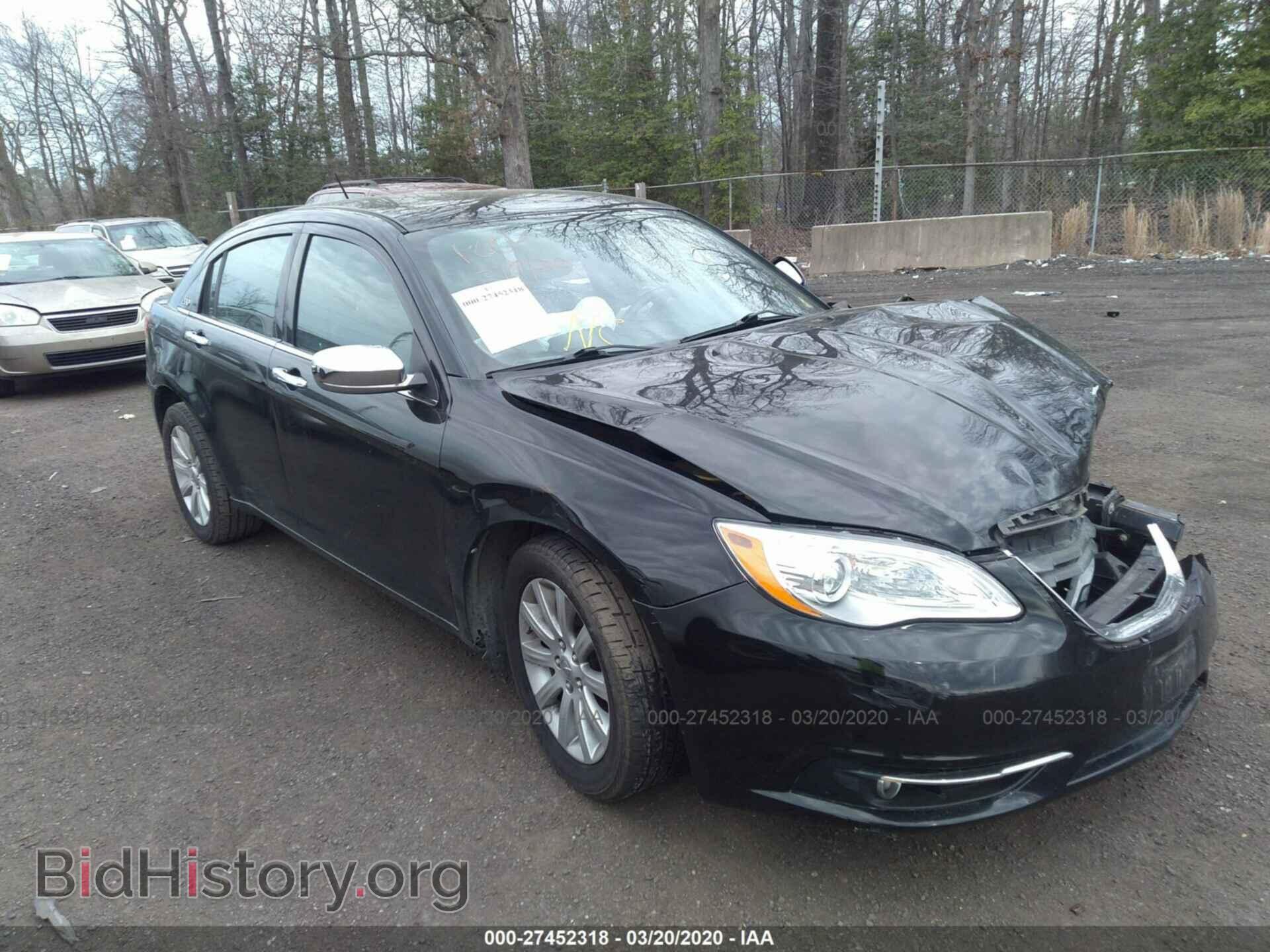 Photo 1C3CCBCG8DN747156 - CHRYSLER 200 2013