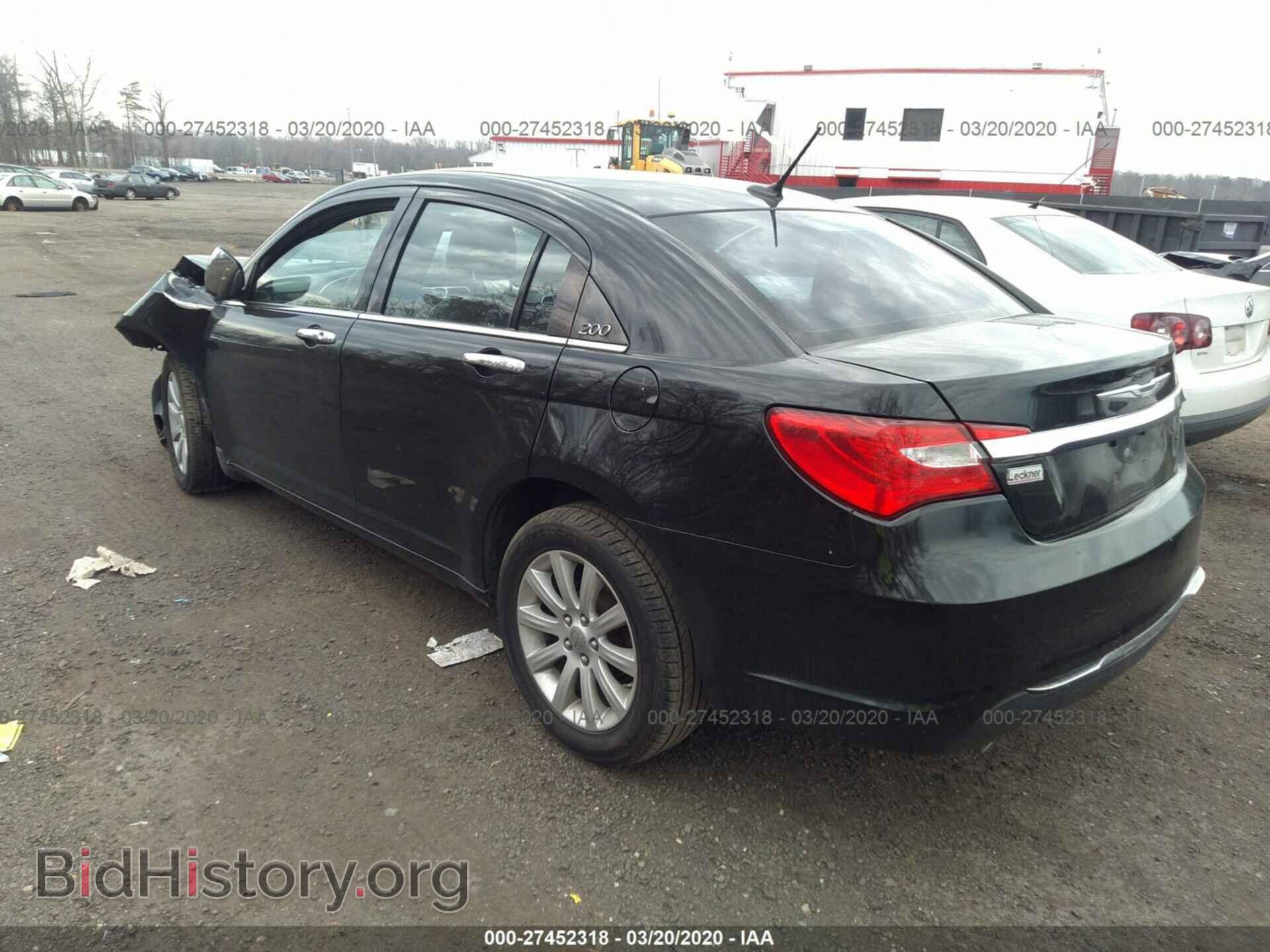 2013 CHRYSLER 200 - VIN: 1C3CCBCG8DN747156 - Фото 3