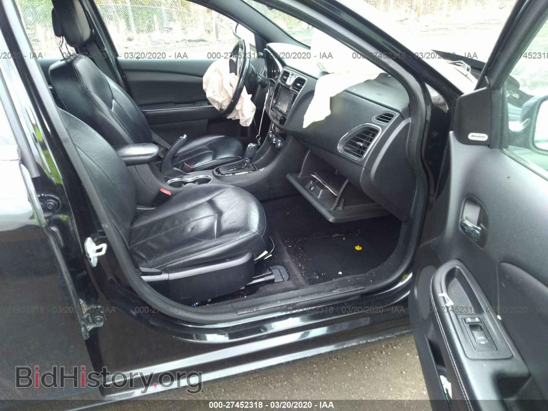 2013 CHRYSLER 200 - VIN: 1C3CCBCG8DN747156 - Фото 5