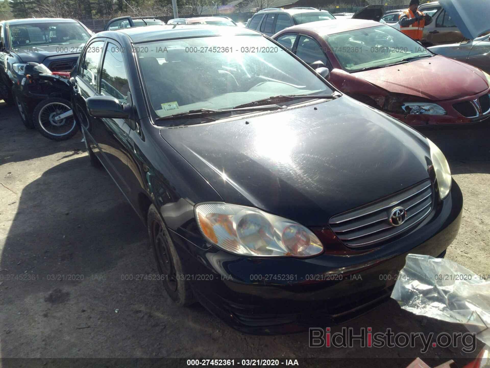 Photo 2T1BR32E63C031157 - TOYOTA COROLLA 2003