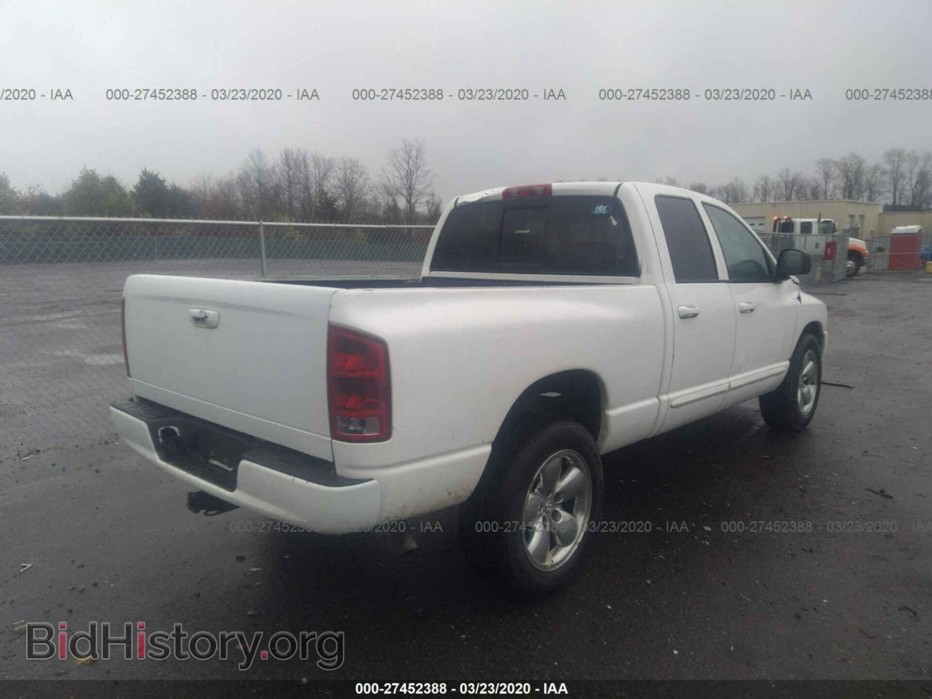 2004 DODGE RAM 1500 - VIN: 1D7HA18D94S671034 - Фото 4