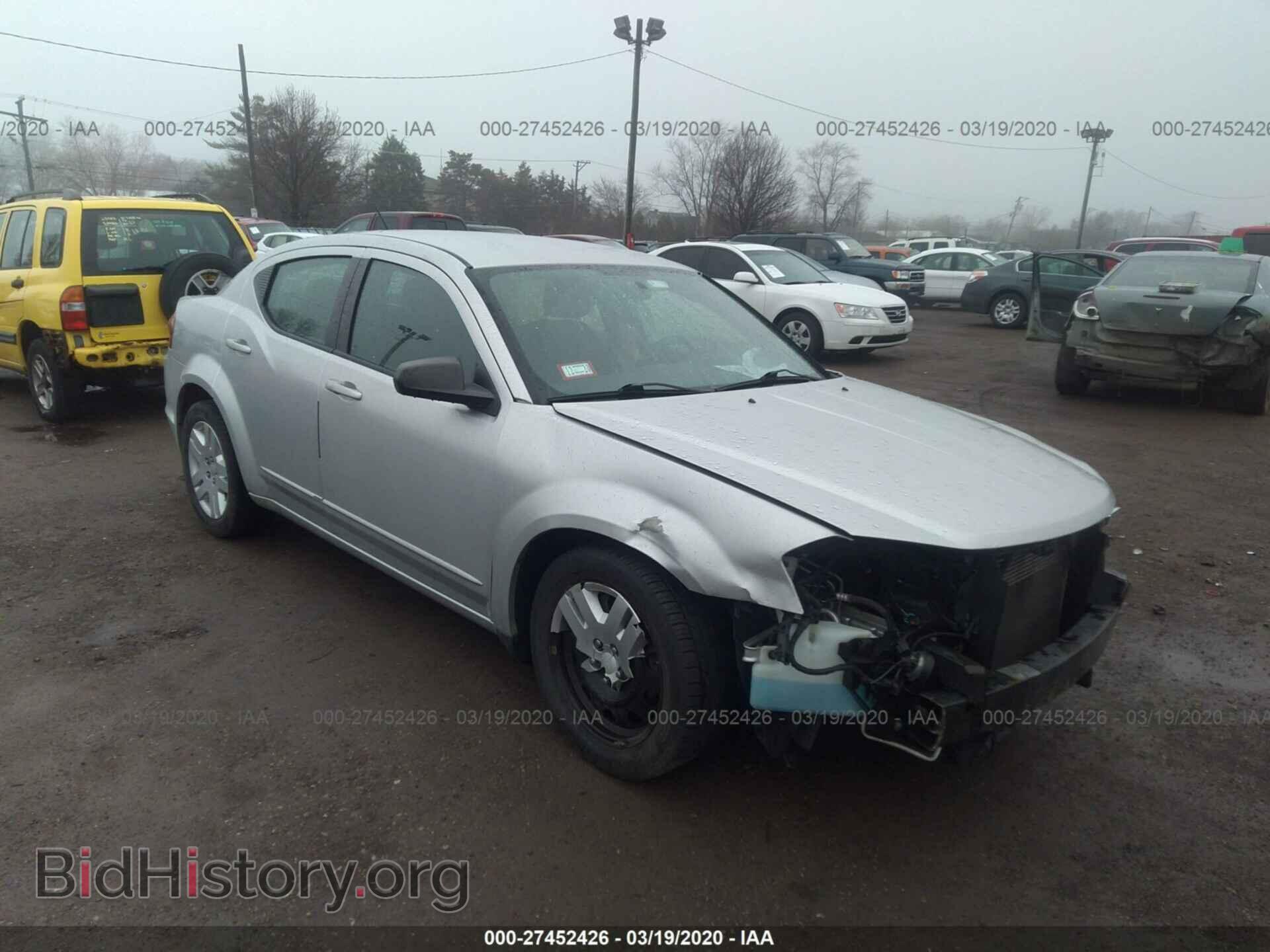 Photo 1B3BD4FB8BN586709 - DODGE AVENGER 2011