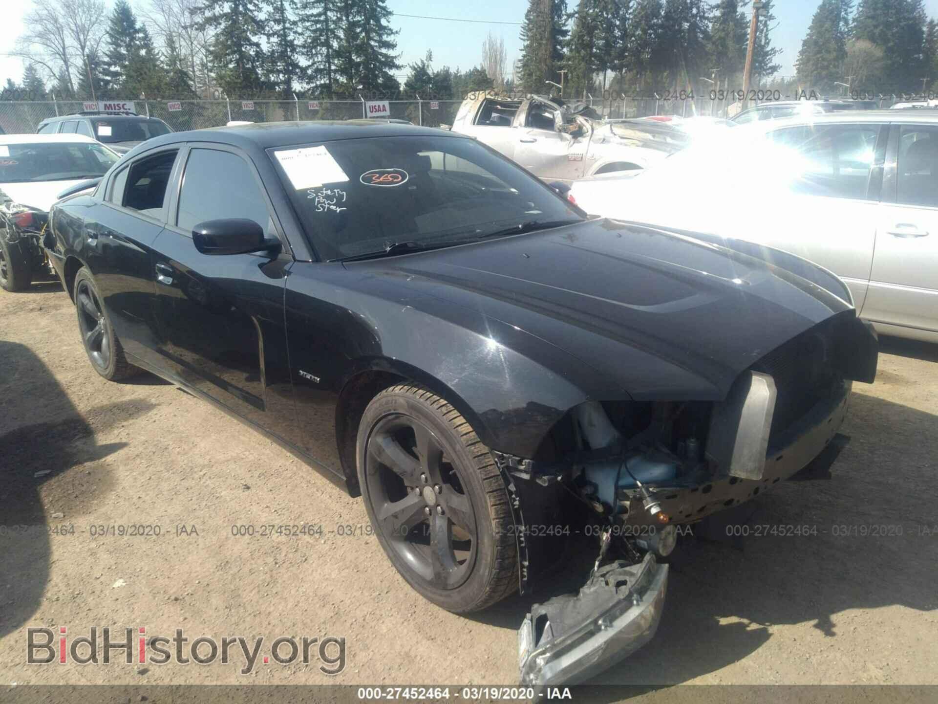 Photo 2C3CDXCT8CH261008 - DODGE CHARGER 2012