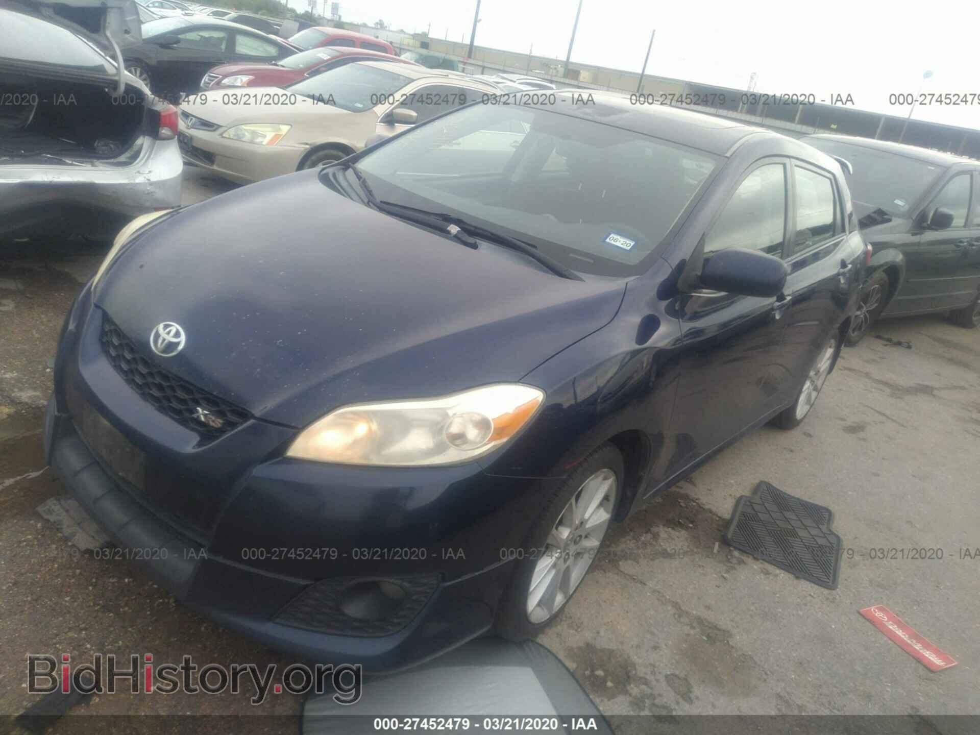 2009 TOYOTA COROLLA MATRIX - VIN: 2T1GE40E79C002060 - Фото 2