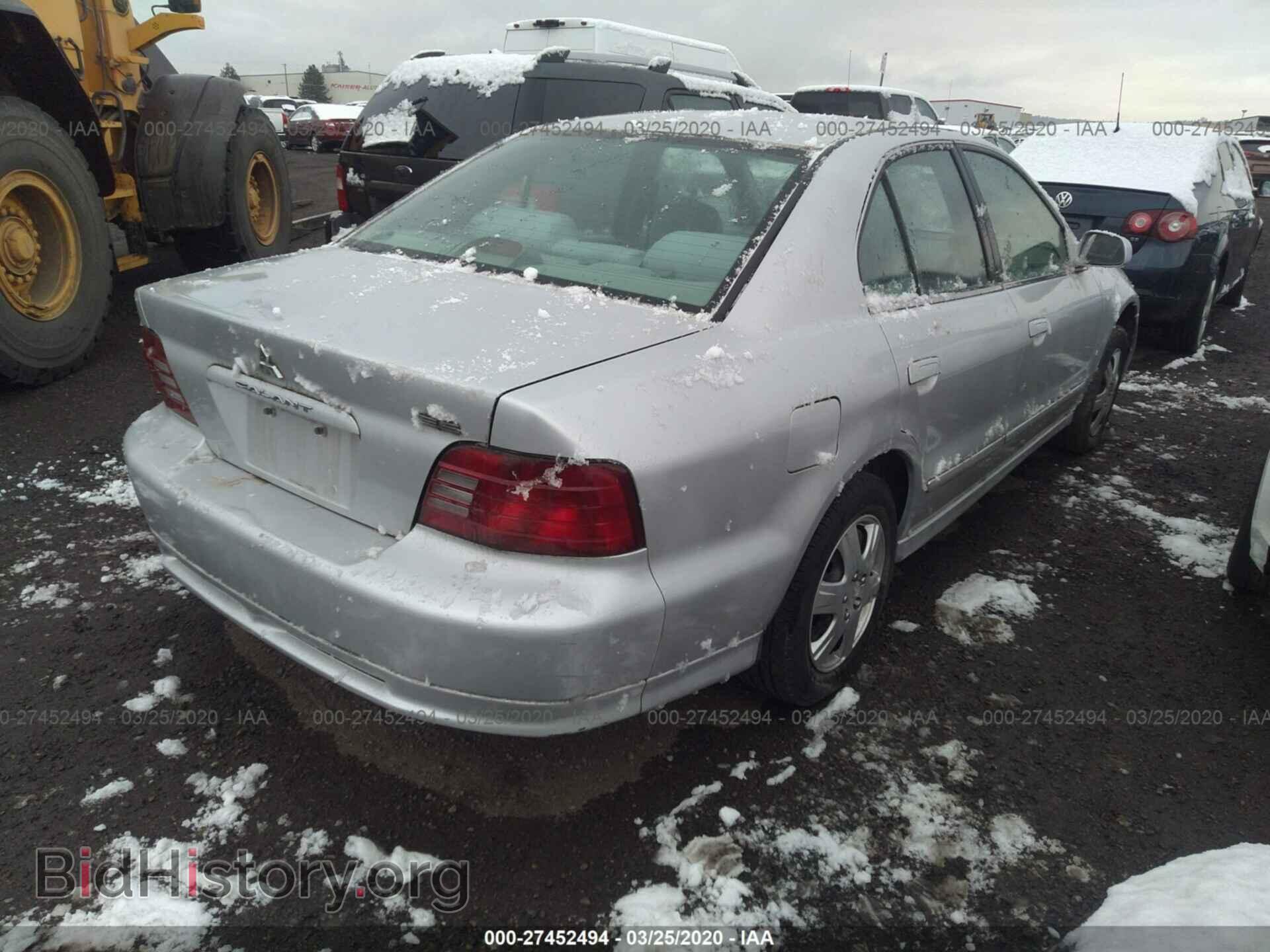 2003 MITSUBISHI GALANT - VIN: 4A3AA46G93E151906 - Фото 4
