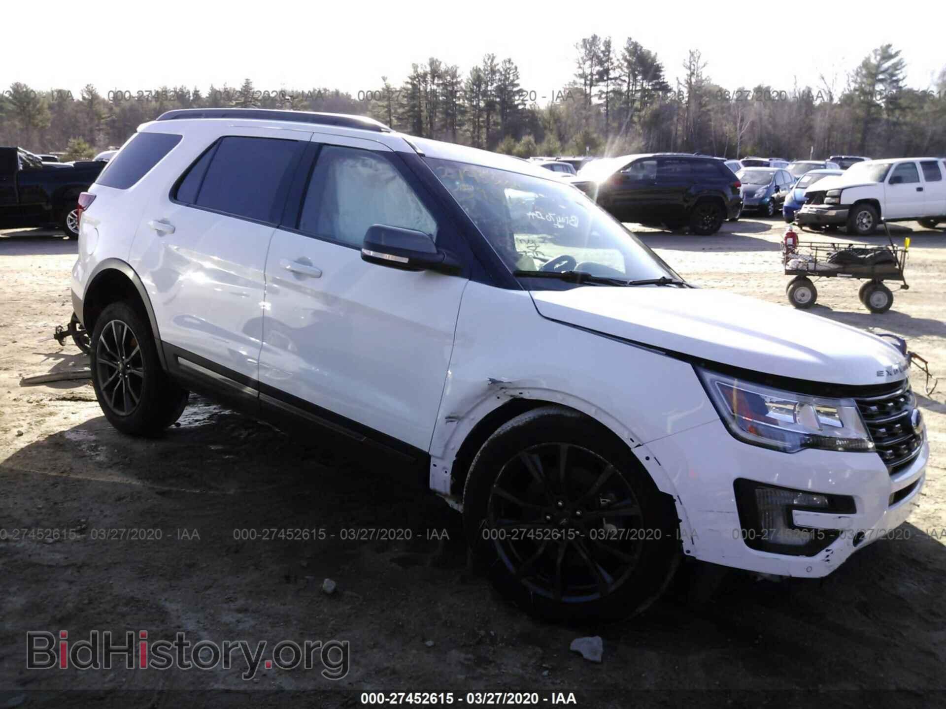 Photo 1FM5K8D83HGA06436 - FORD EXPLORER 2017