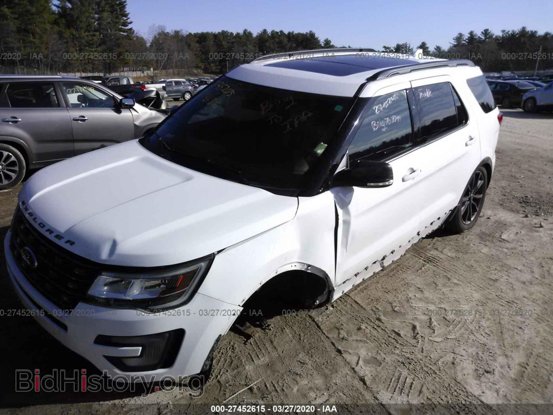 2017 FORD EXPLORER - VIN: 1FM5K8D83HGA06436 - Photo 2