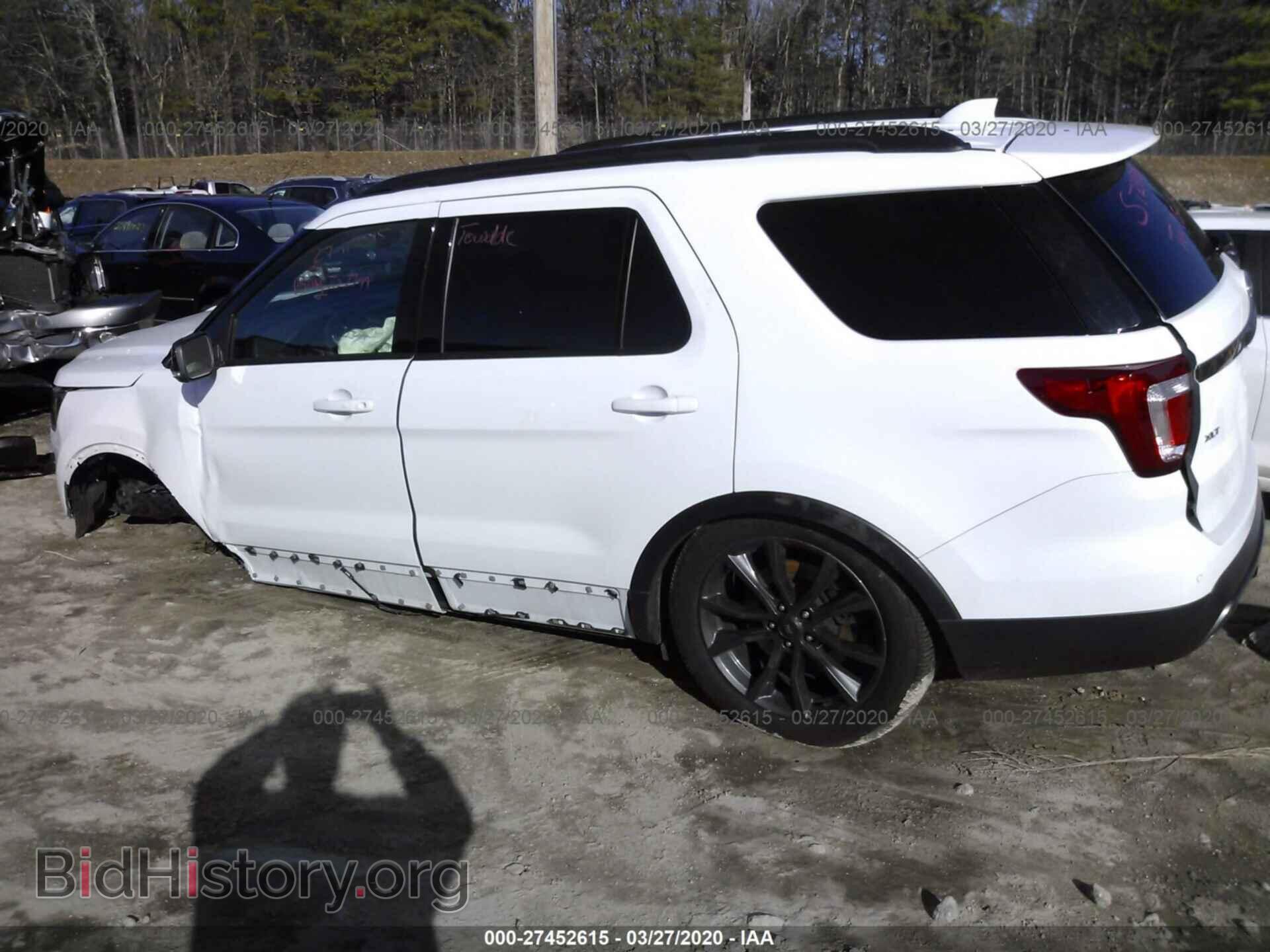 2017 FORD EXPLORER - VIN: 1FM5K8D83HGA06436 - Photo 3