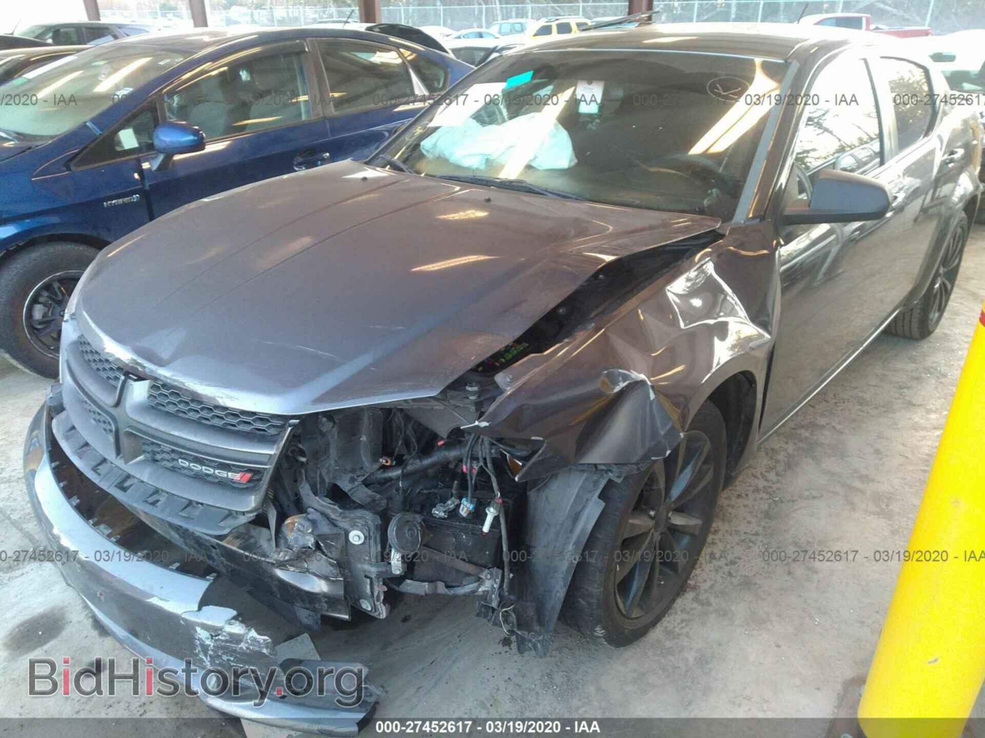 2014 DODGE AVENGER - VIN: 1C3CDZAB0EN189754 - Photo 2