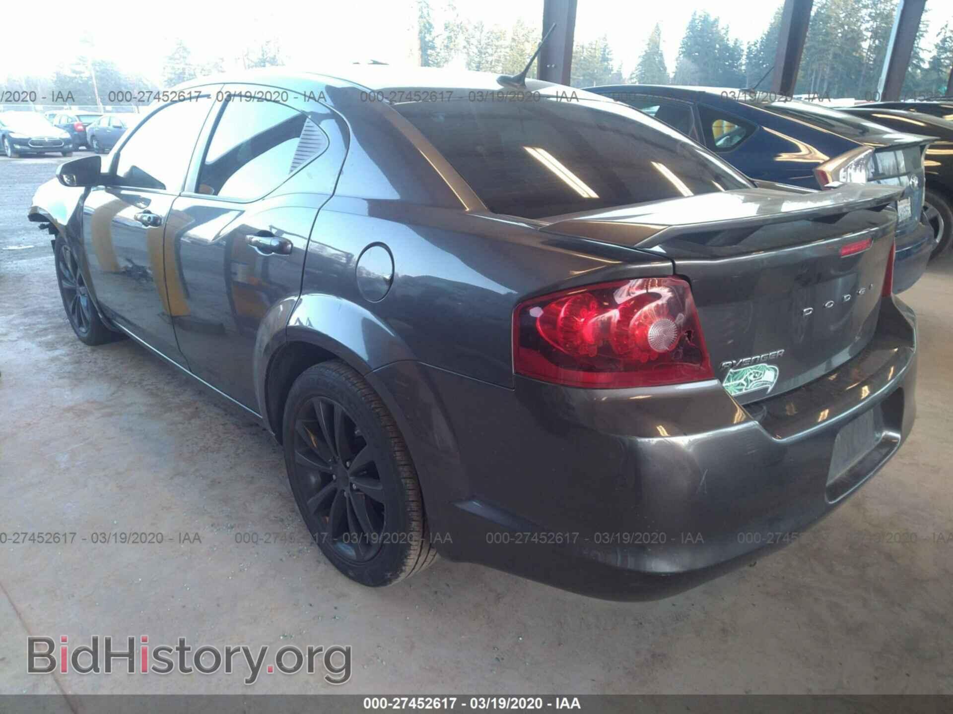 2014 DODGE AVENGER - VIN: 1C3CDZAB0EN189754 - Photo 3