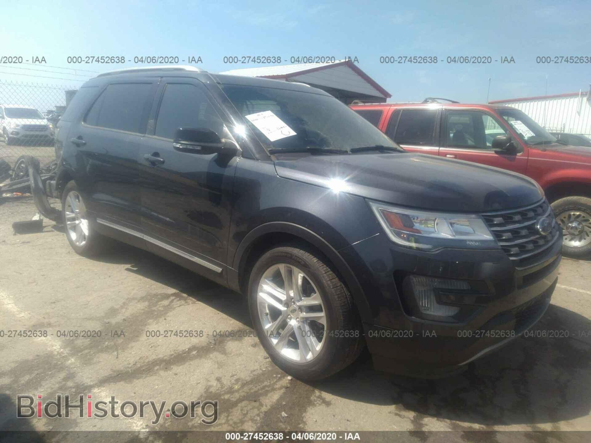 Фотография 1FM5K7D89HGA07486 - FORD EXPLORER 2017