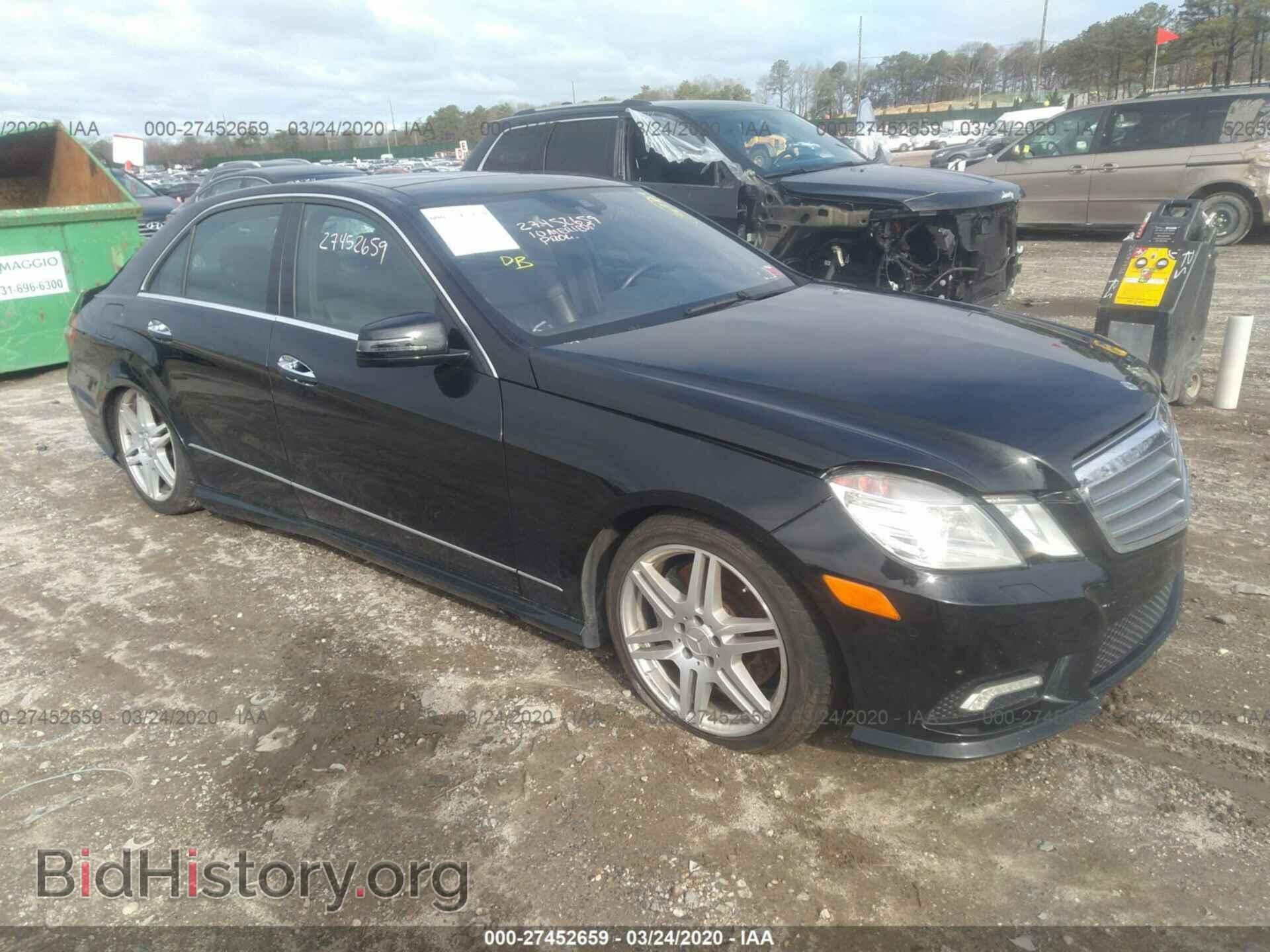 Photo WDDHF9AB6AA147480 - MERCEDES-BENZ E-CLASS 2010