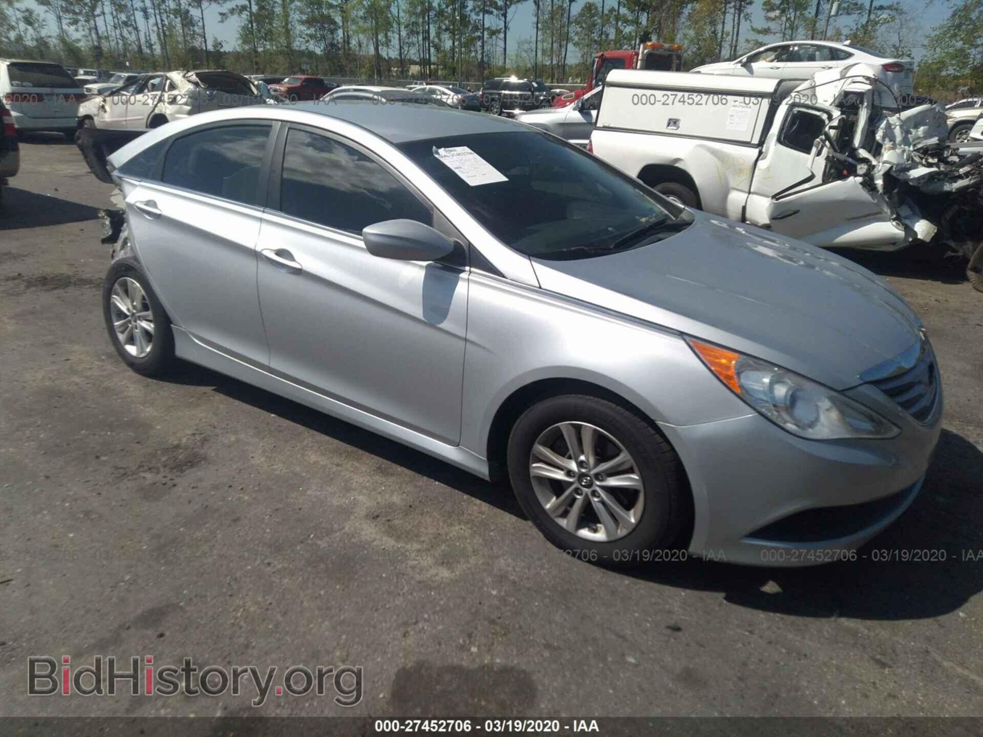 Фотография 5NPEB4AC4EH920613 - HYUNDAI SONATA 2014
