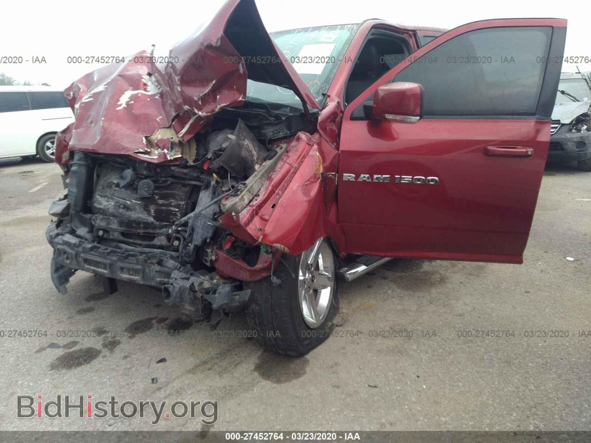 2012 DODGE RAM 1500 - VIN: 1C6RD6MT1CS100935 - Фото 2