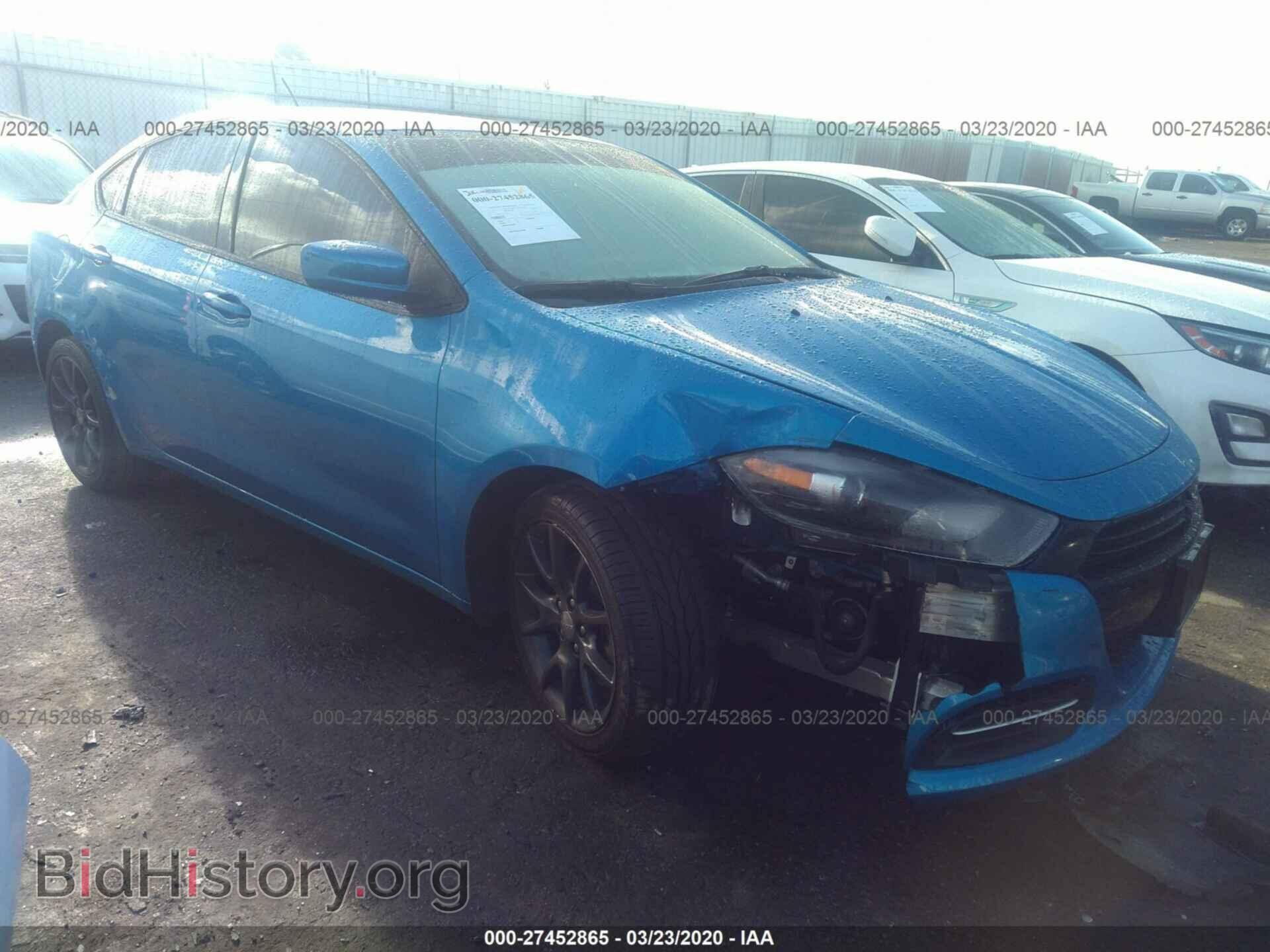 Фотография 1C3CDFAA4GD516221 - DODGE DART 2016