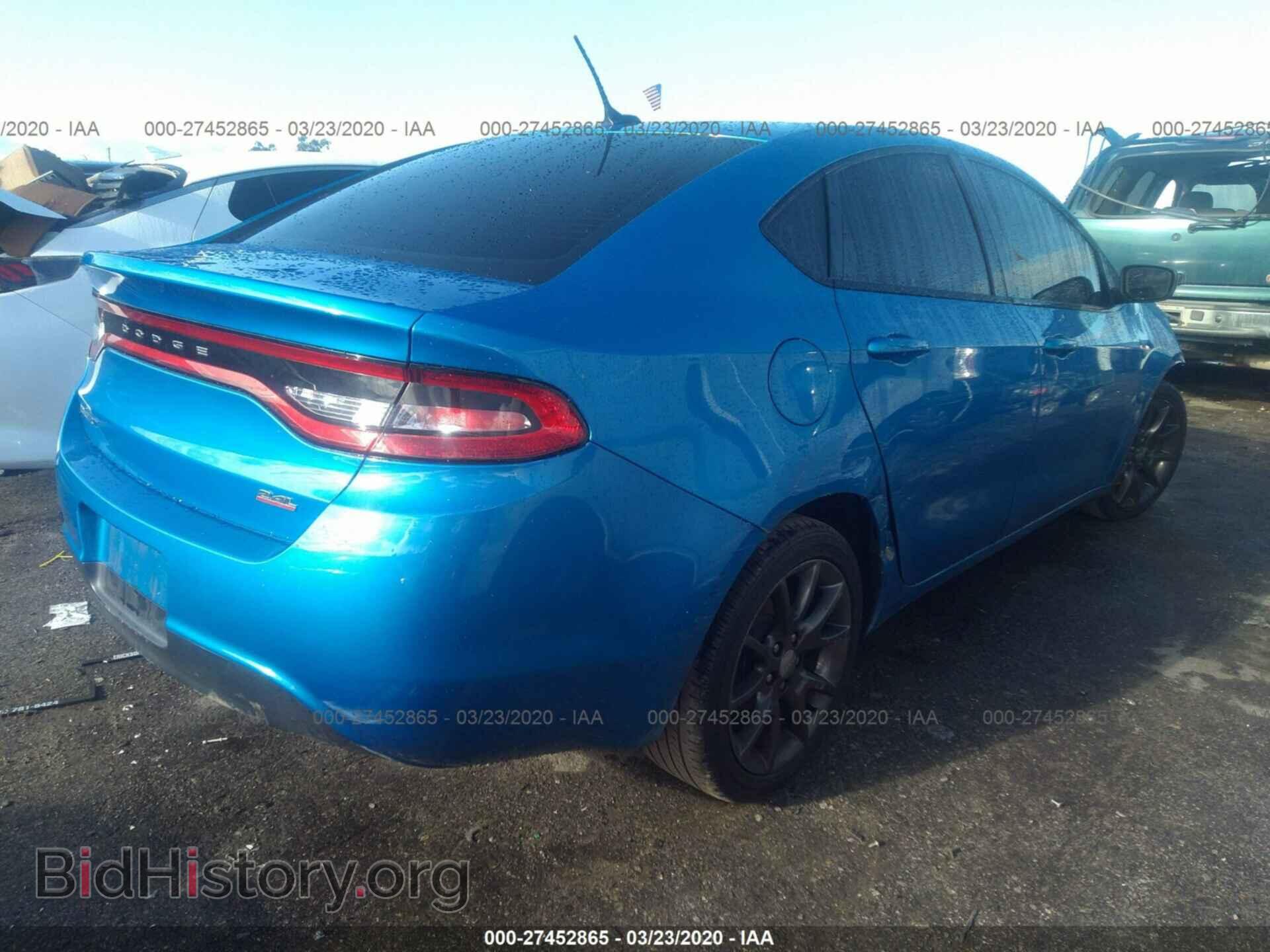 2016 DODGE DART - VIN: 1C3CDFAA4GD516221 - Фото 4