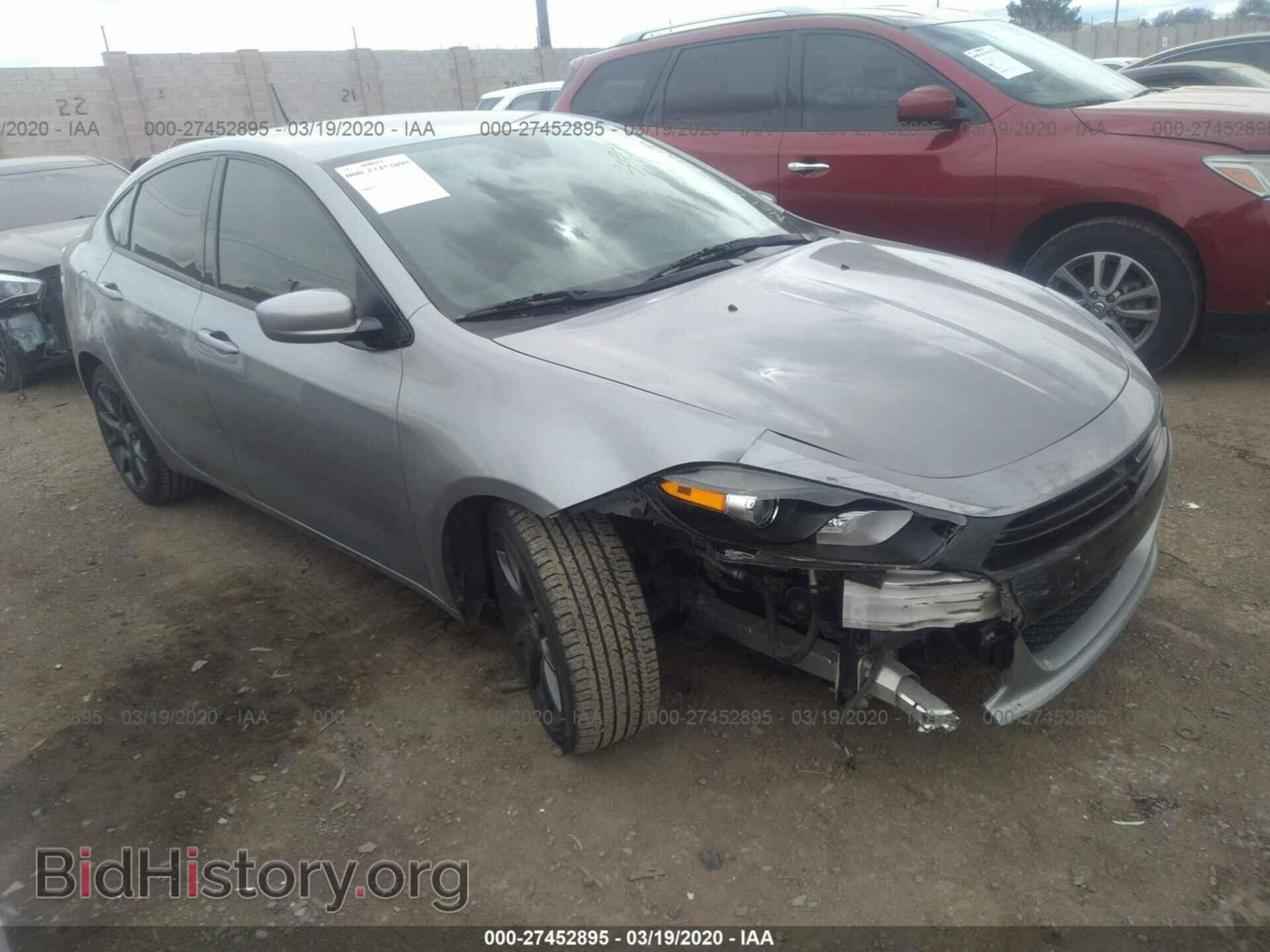 Фотография 1C3CDFBB1FD345322 - DODGE DART 2015