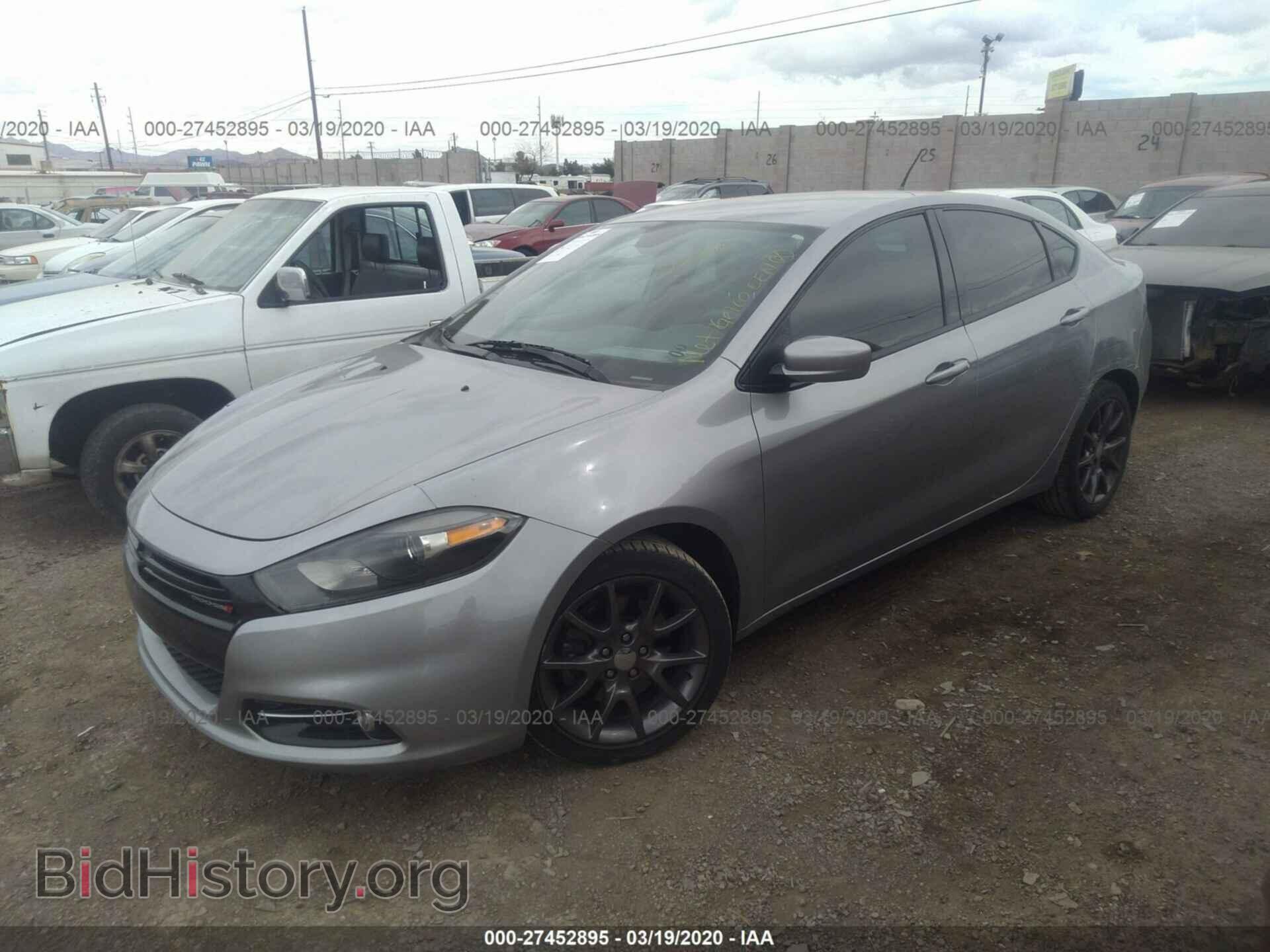 2015 DODGE DART - VIN: 1C3CDFBB1FD345322 - Фото 2
