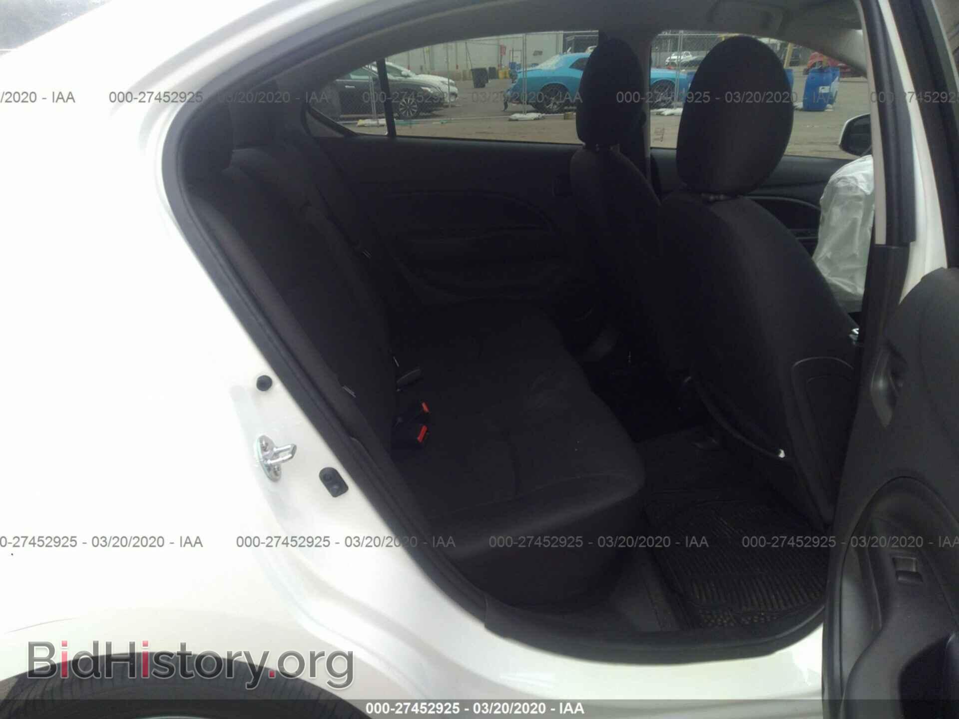 2019 MITSUBISHI MIRAGE - VIN: ML32F3FJXKHF01173 - Фото 8