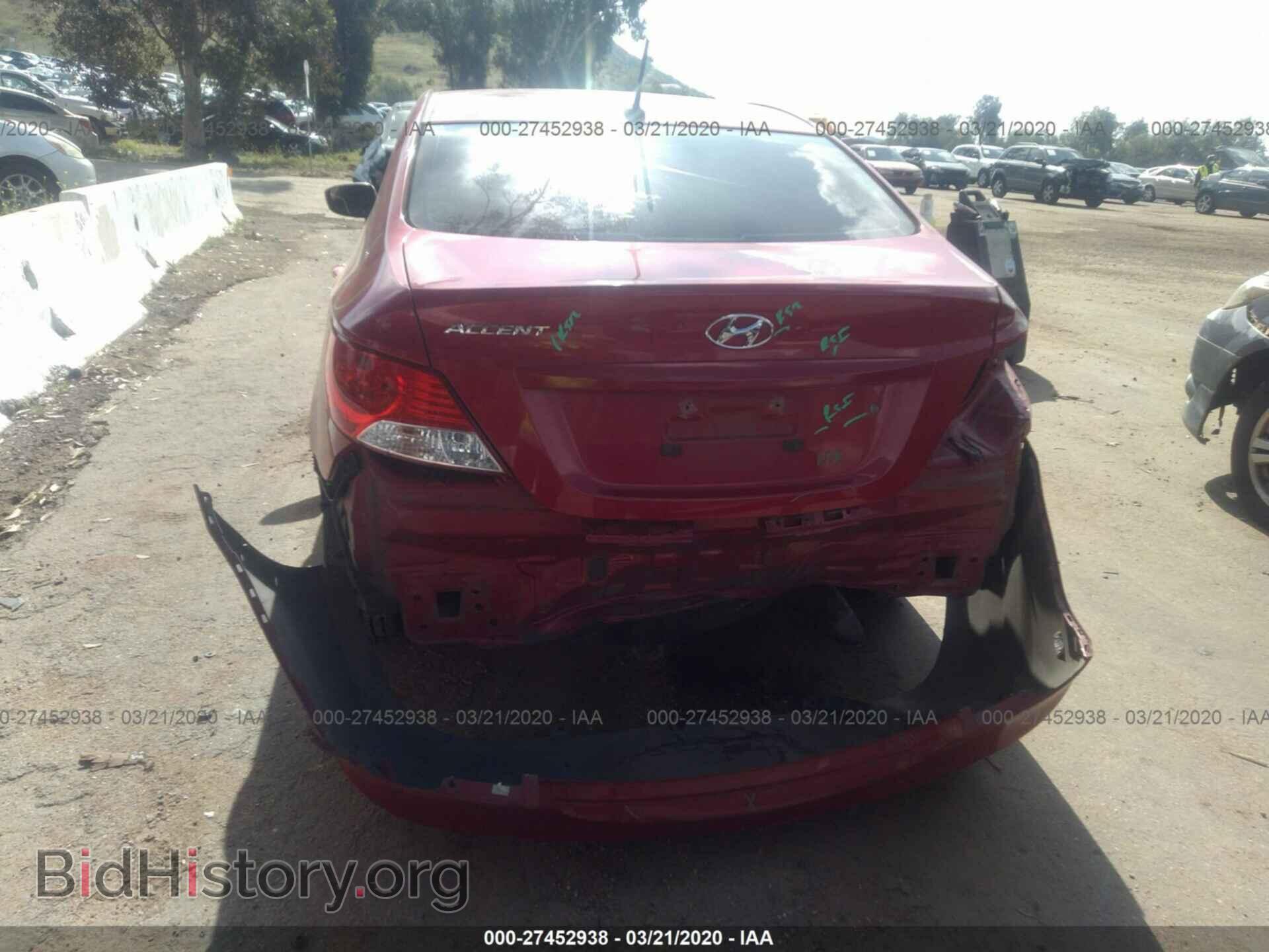 2014 HYUNDAI ACCENT - VIN: KMHCT4AE2EU657528 - Фото 6