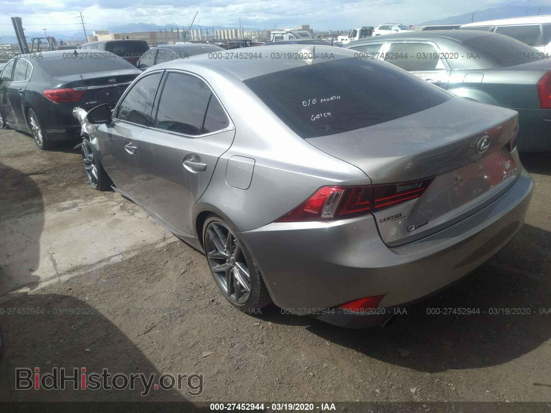 2016 LEXUS IS - VIN: JTHBA1D2XG5003460 - Фото 3