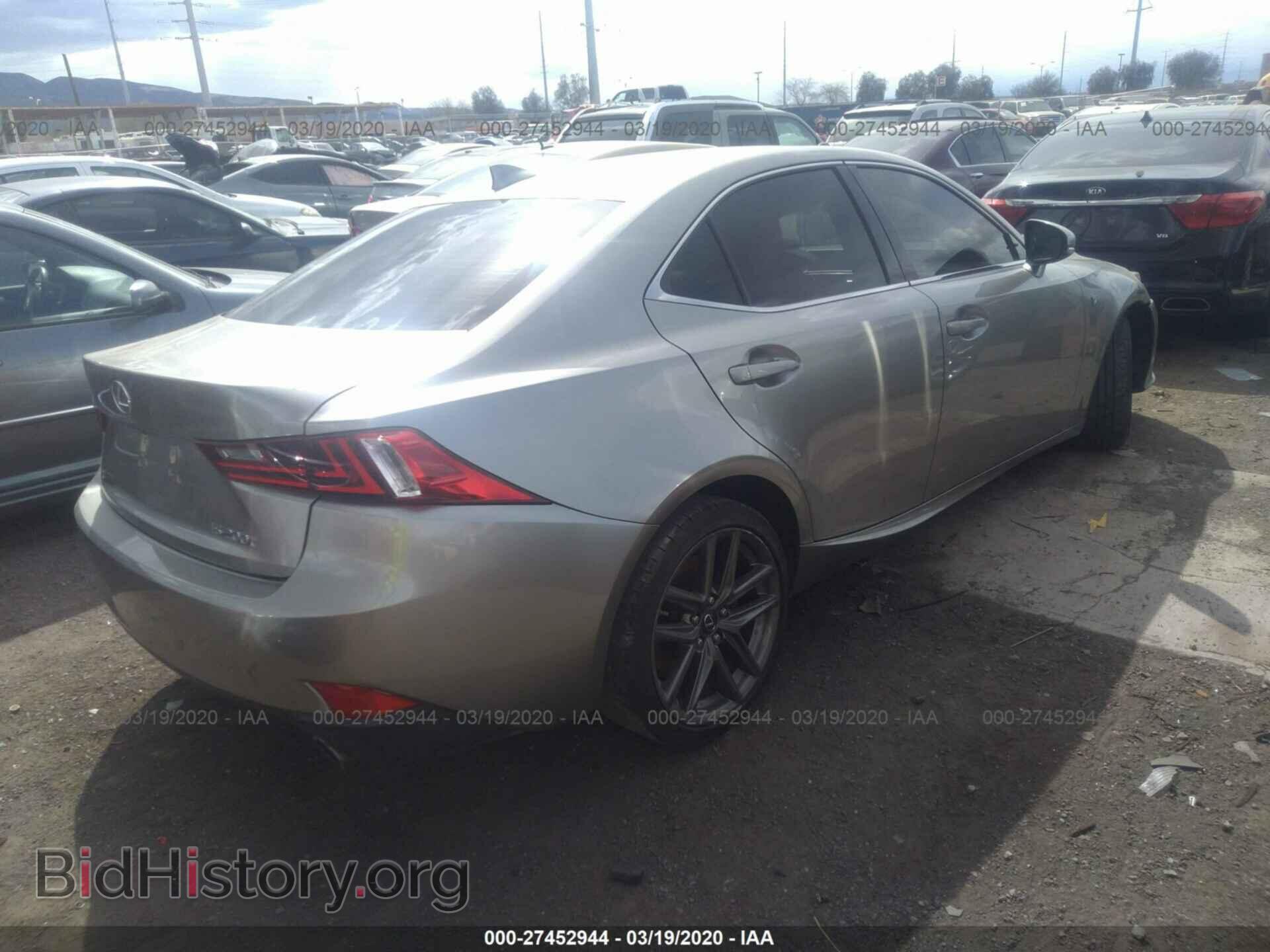 2016 LEXUS IS - VIN: JTHBA1D2XG5003460 - Фото 4