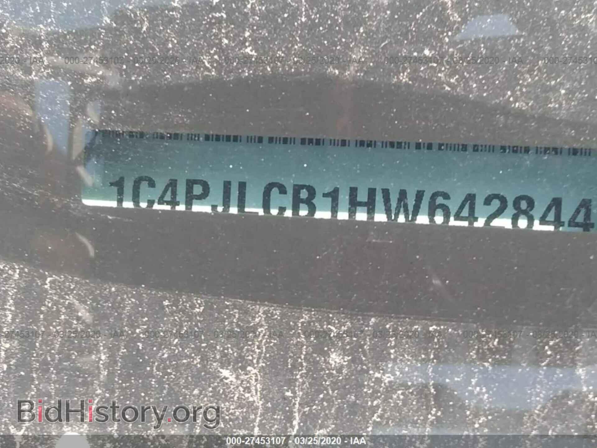 2017 JEEP CHEROKEE - VIN: 1C4PJLCB1HW642844 - Фото 9