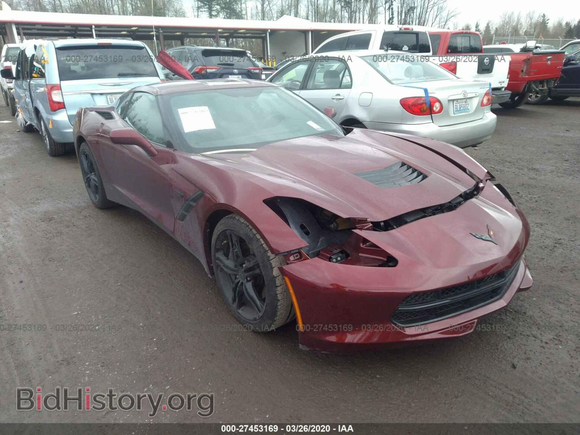 Photo 1G1YB2D74H5106054 - CHEVROLET CORVETTE 2017