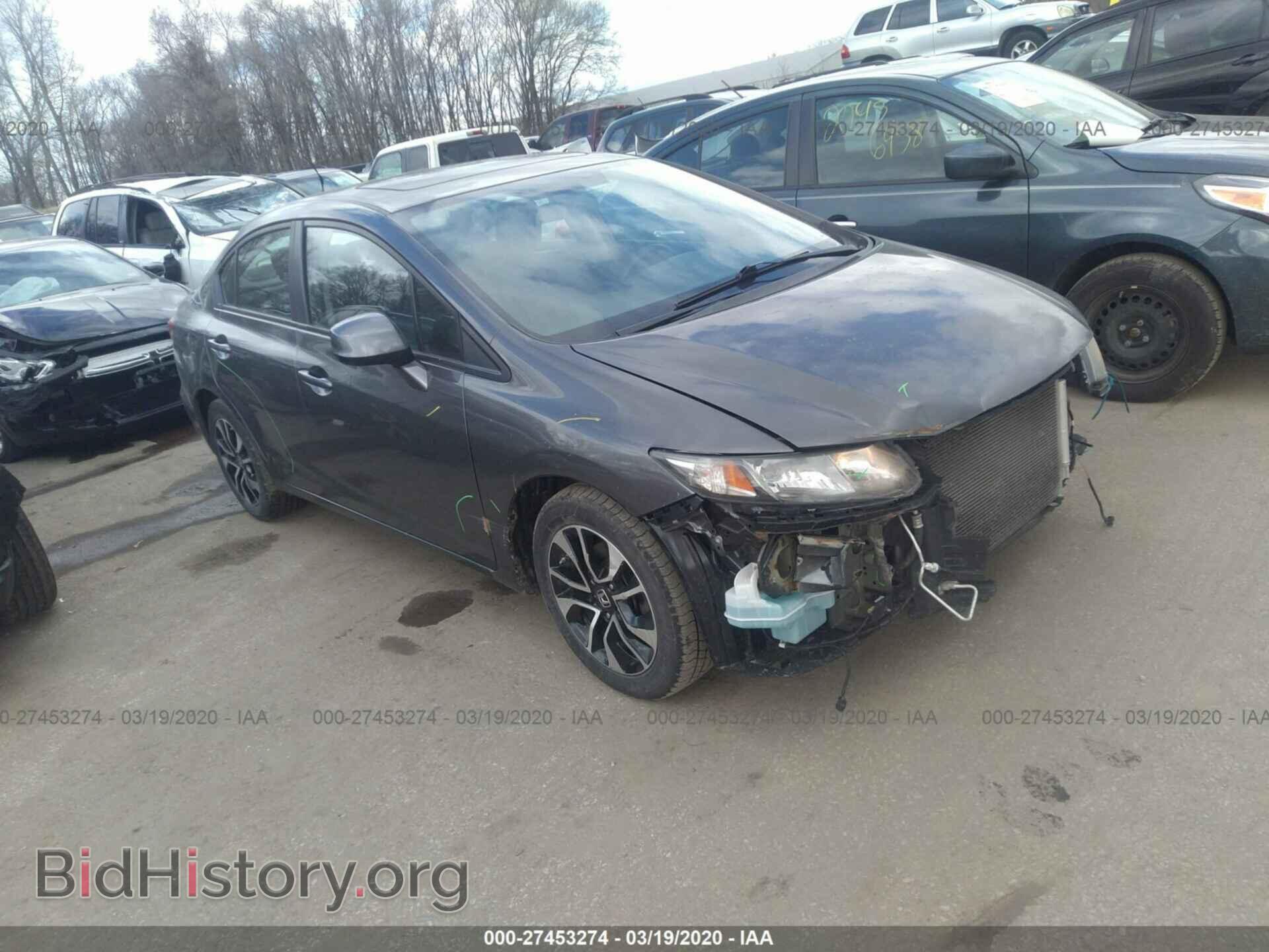 Фотография 2HGFB2F96DH507669 - HONDA CIVIC 2013