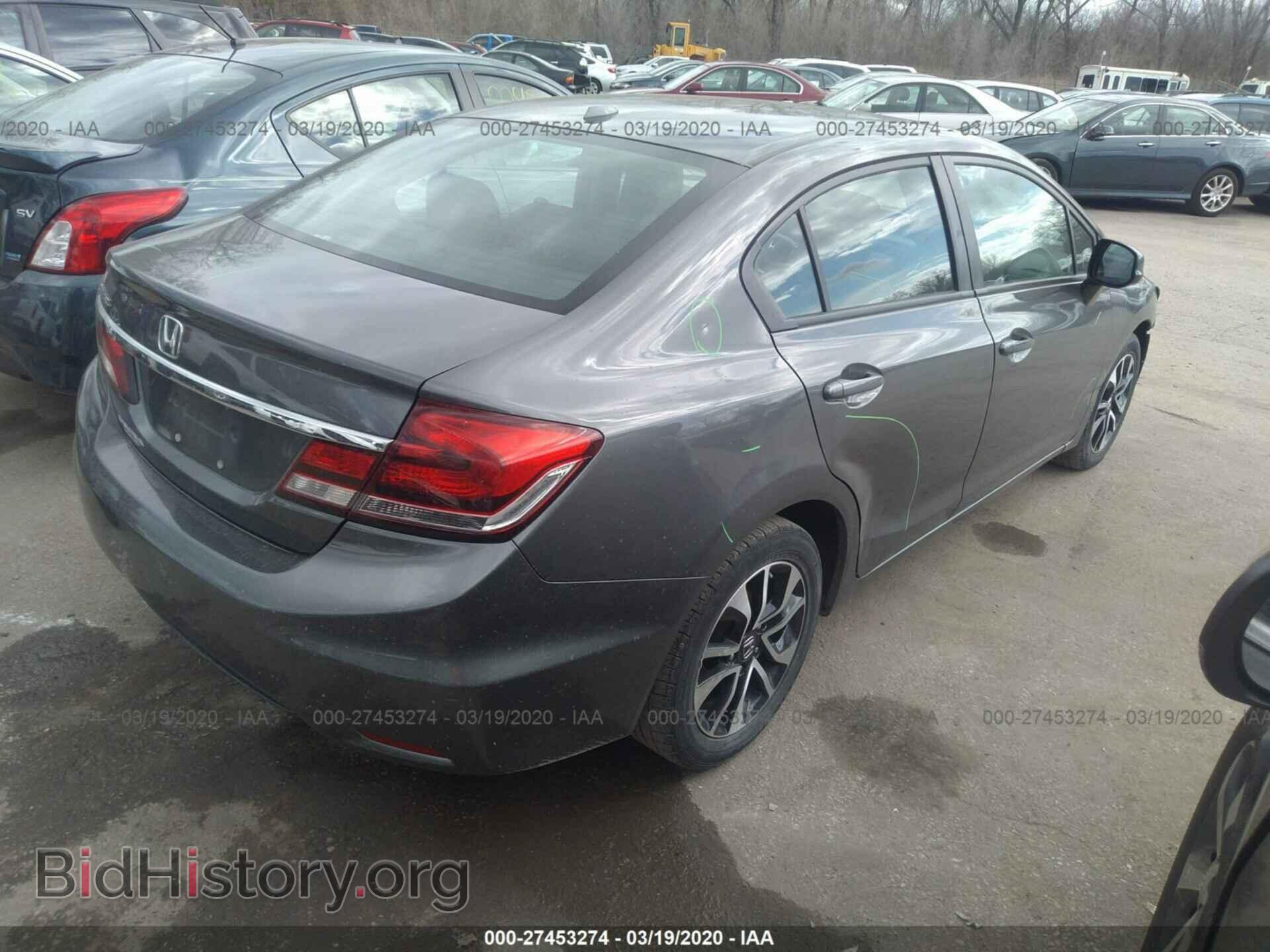 2013 HONDA CIVIC - VIN: 2HGFB2F96DH507669 - Фото 4