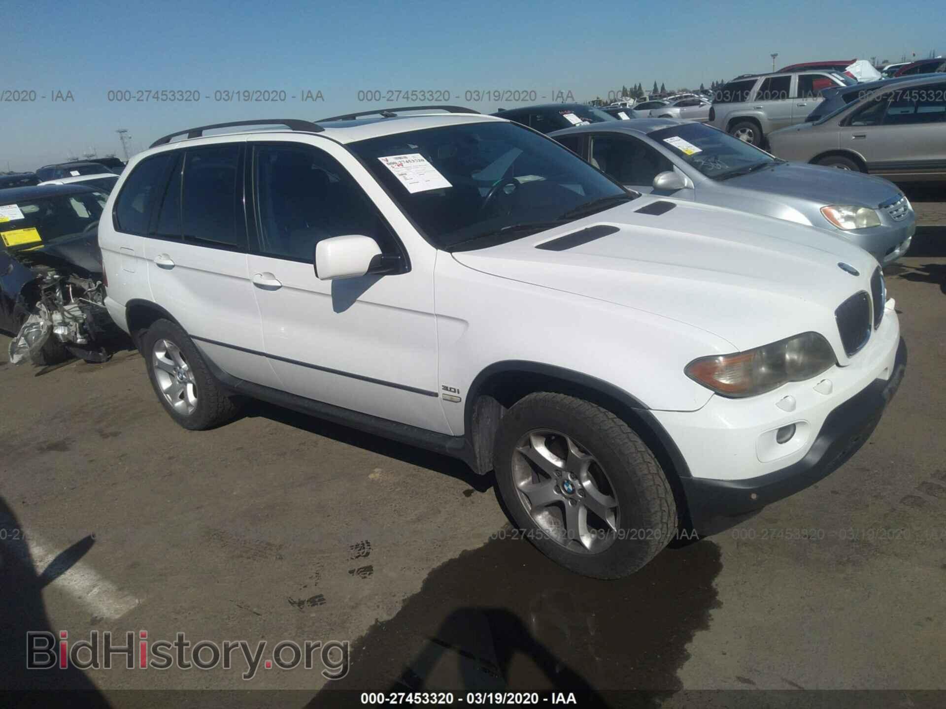Фотография 5UXFA13556LY45999 - BMW X5 2006