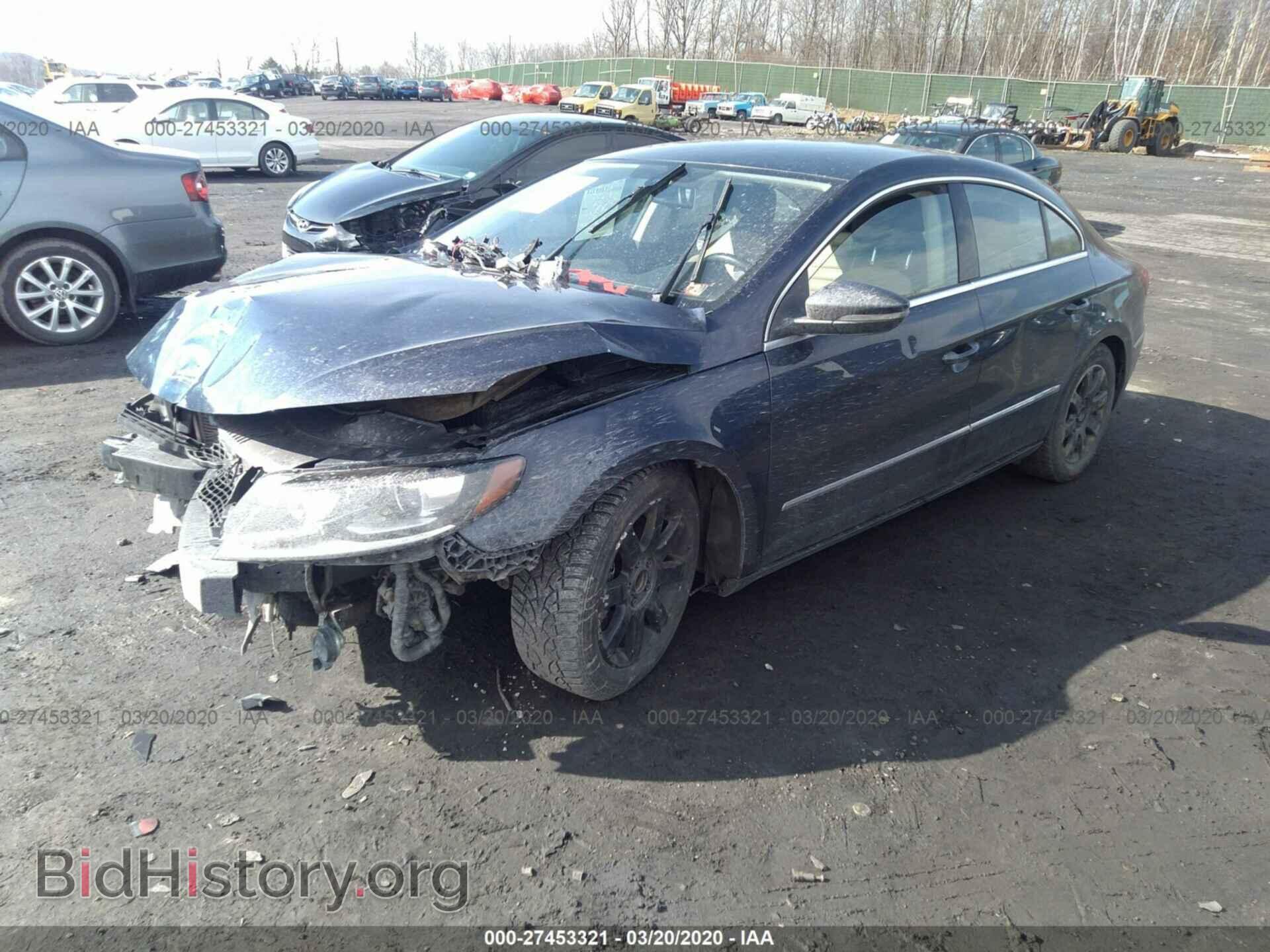 2014 VOLKSWAGEN CC - VIN: WVWAP7ANXEE509378 - Фото 2
