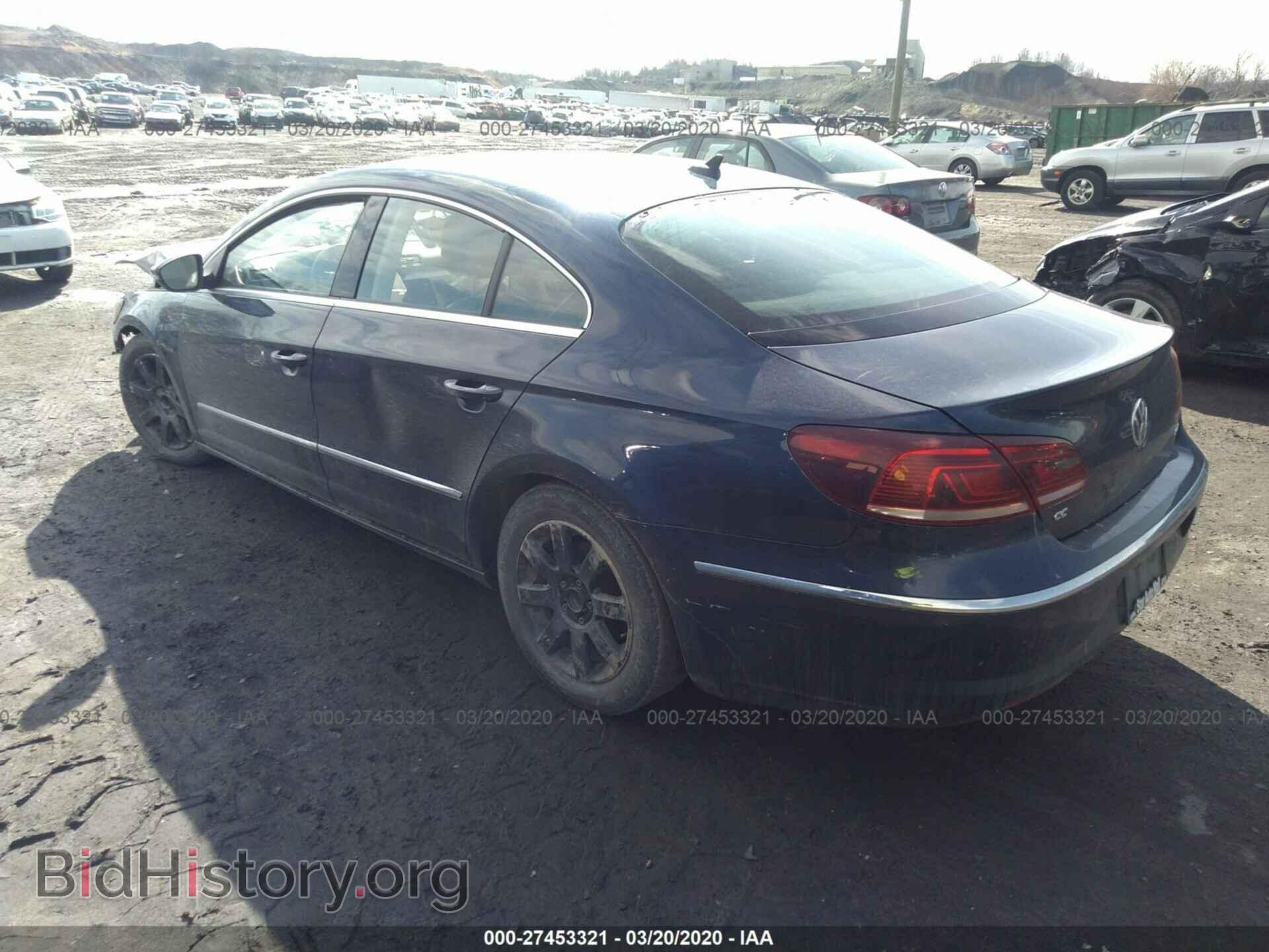 2014 VOLKSWAGEN CC - VIN: WVWAP7ANXEE509378 - Фото 3