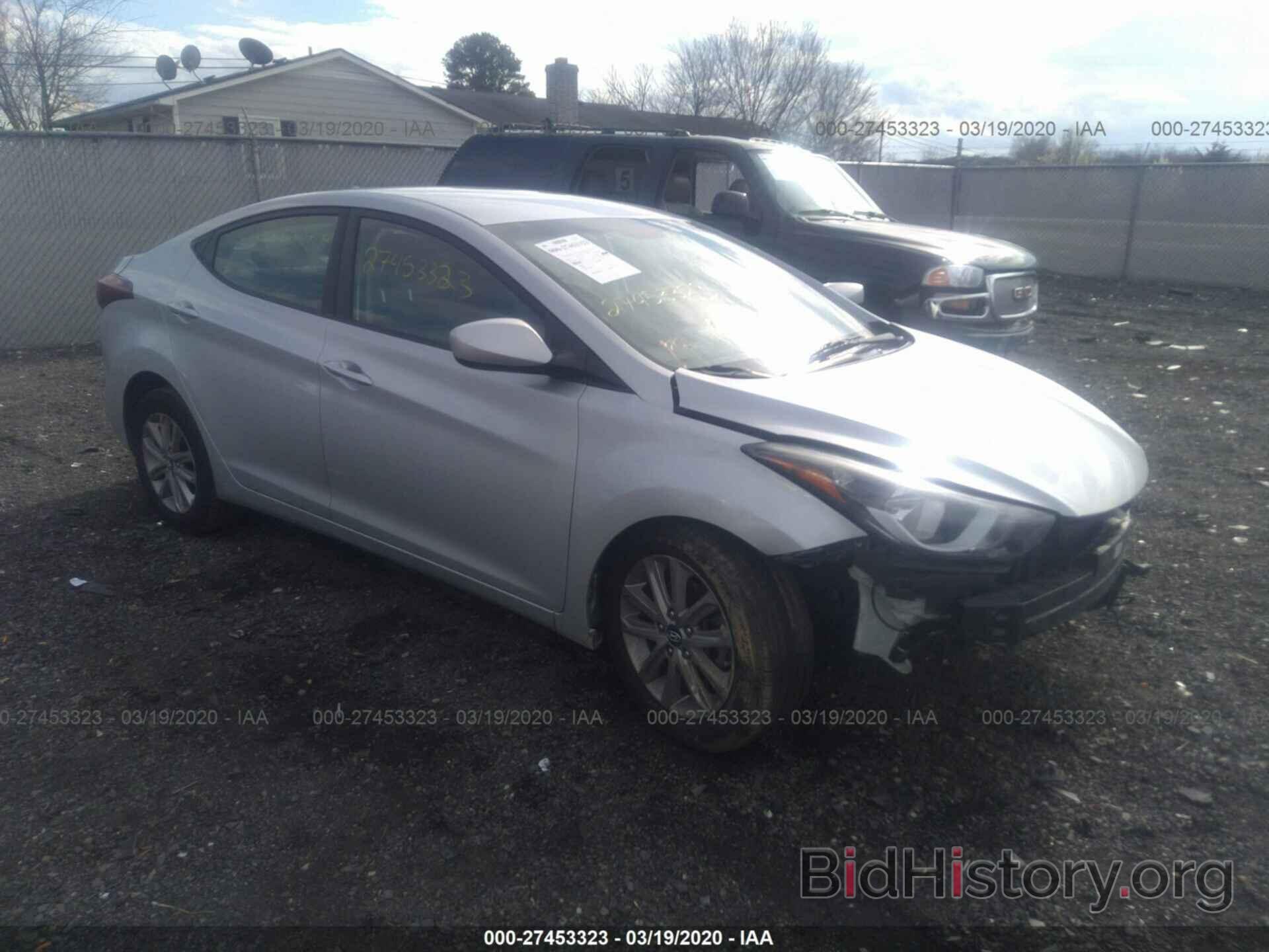 Photo KMHDH4AE4EU034661 - HYUNDAI ELANTRA 2014