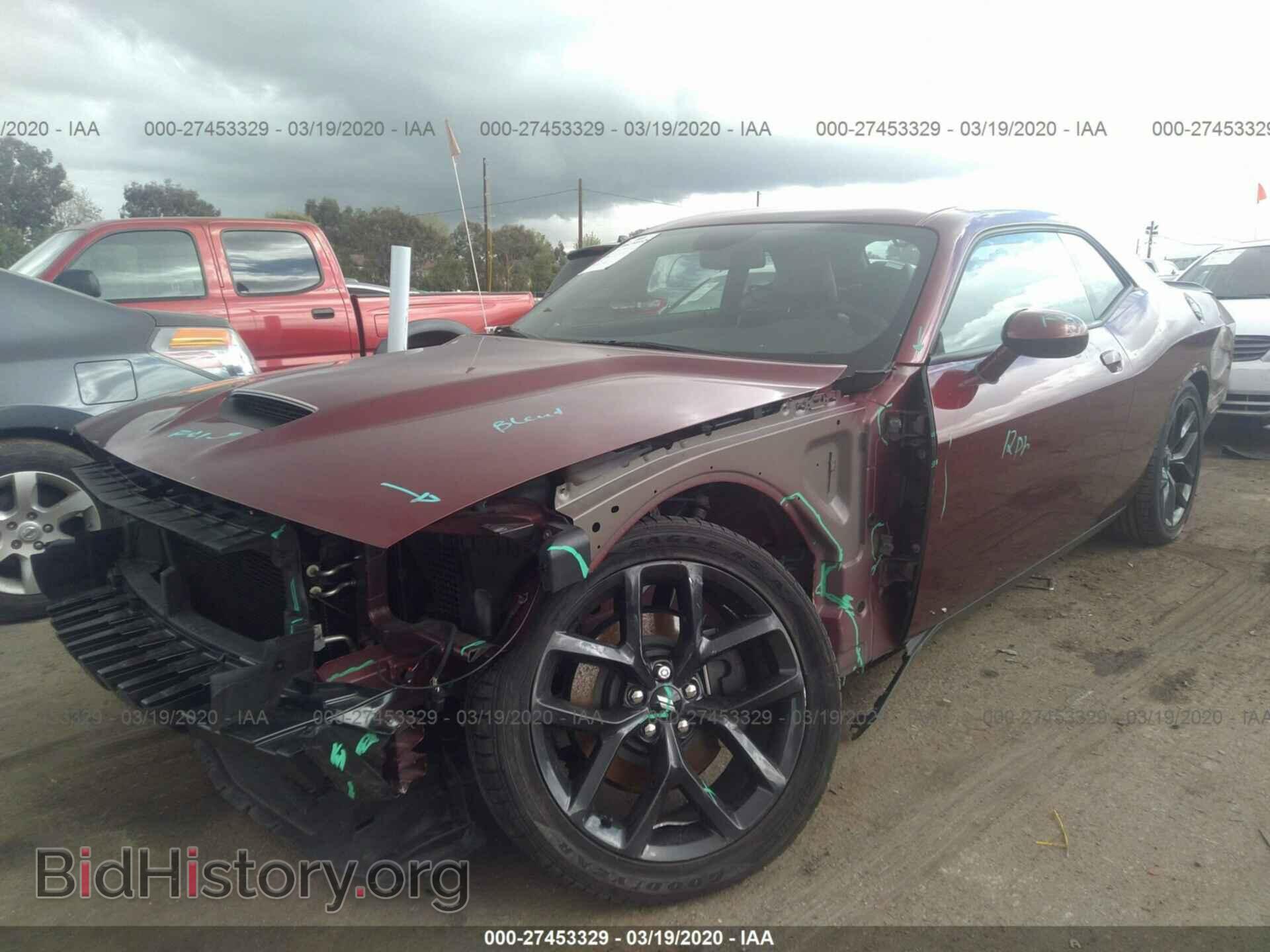 2019 DODGE CHALLENGER - VIN: 2C3CDZBT2KH521818 - Фото 2