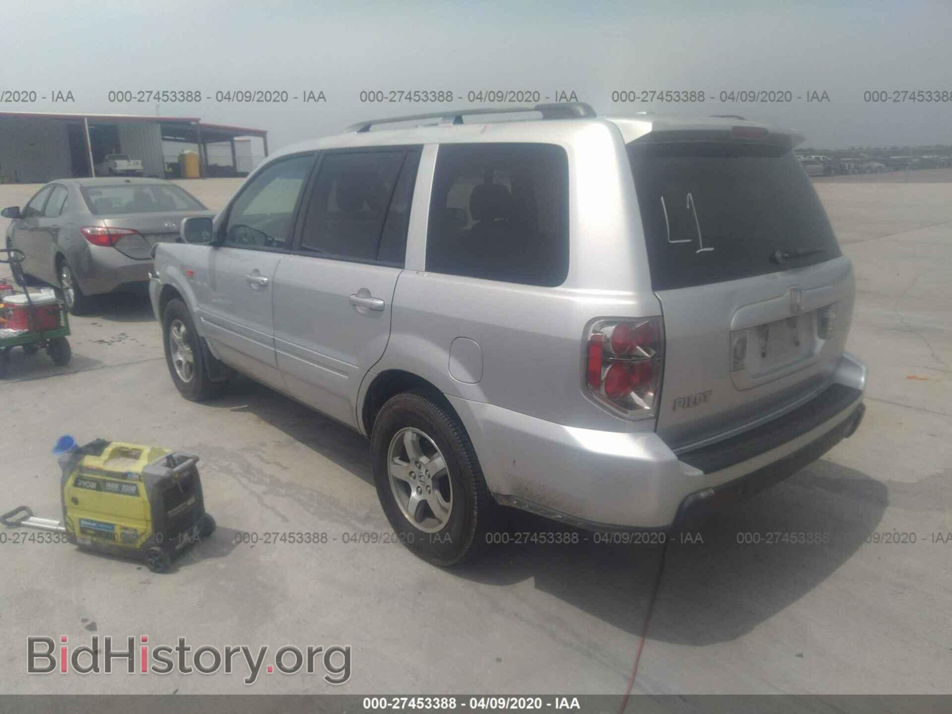 2006 HONDA PILOT - VIN: 5FNYF28646B010837 - Фото 3