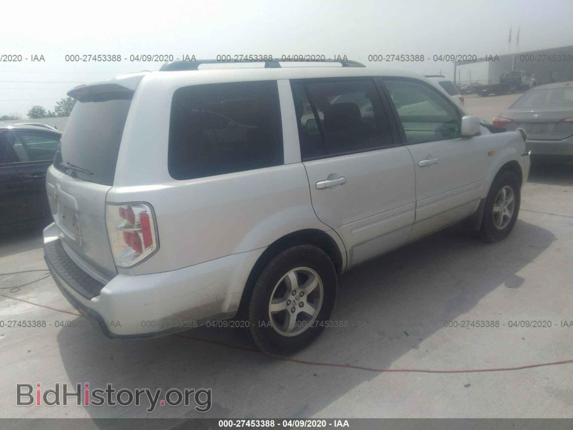 2006 HONDA PILOT - VIN: 5FNYF28646B010837 - Фото 4