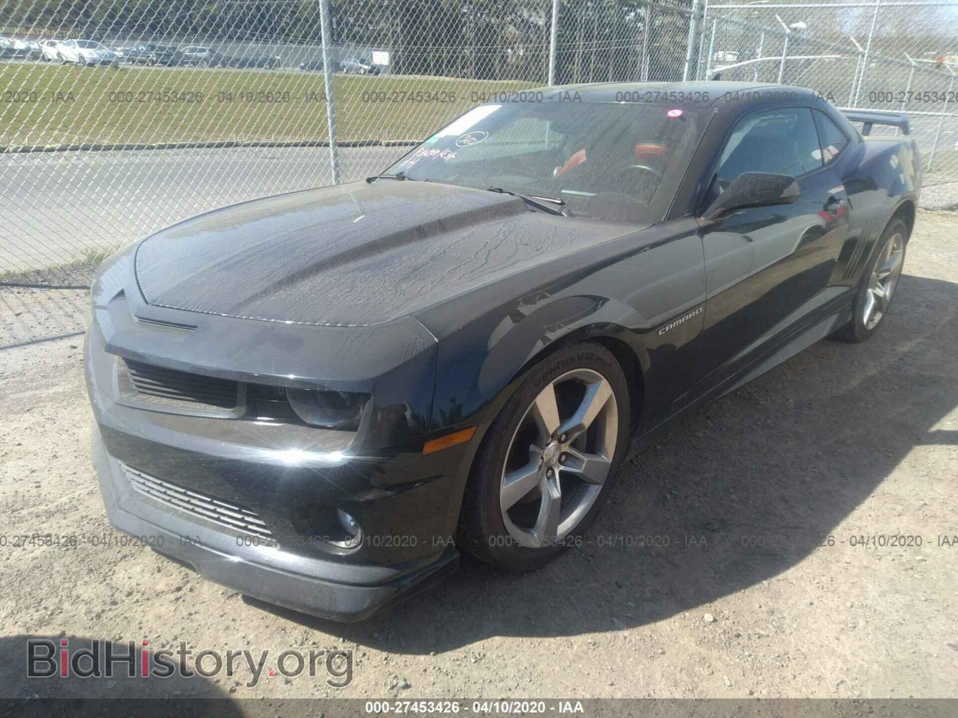 2013 CHEVROLET CAMARO - VIN: 2G1FK1EJ3D9186357 - Фото 2