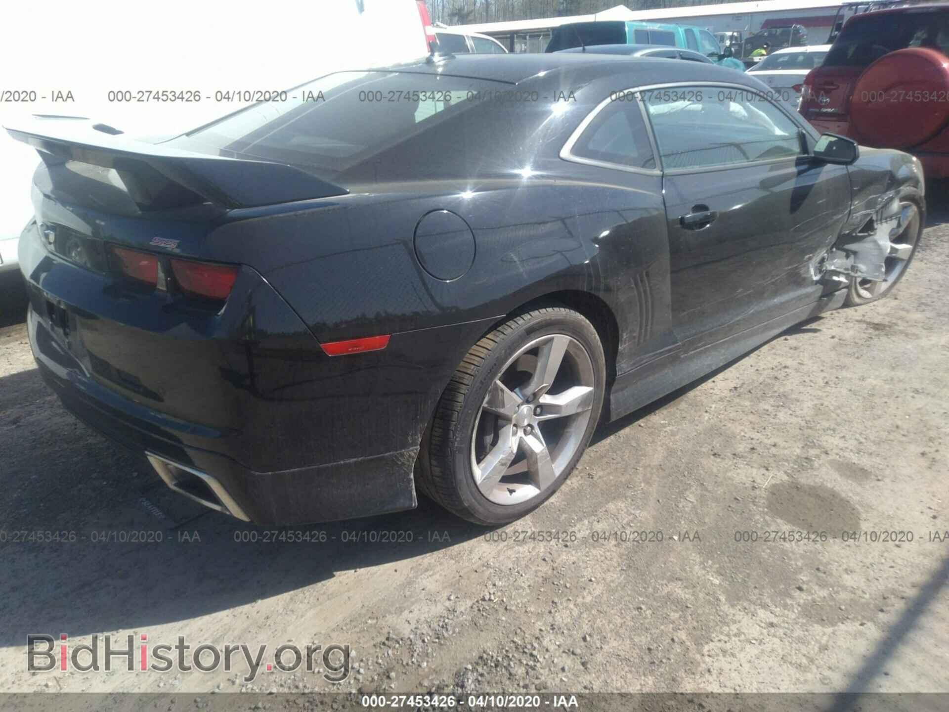 2013 CHEVROLET CAMARO - VIN: 2G1FK1EJ3D9186357 - Фото 4