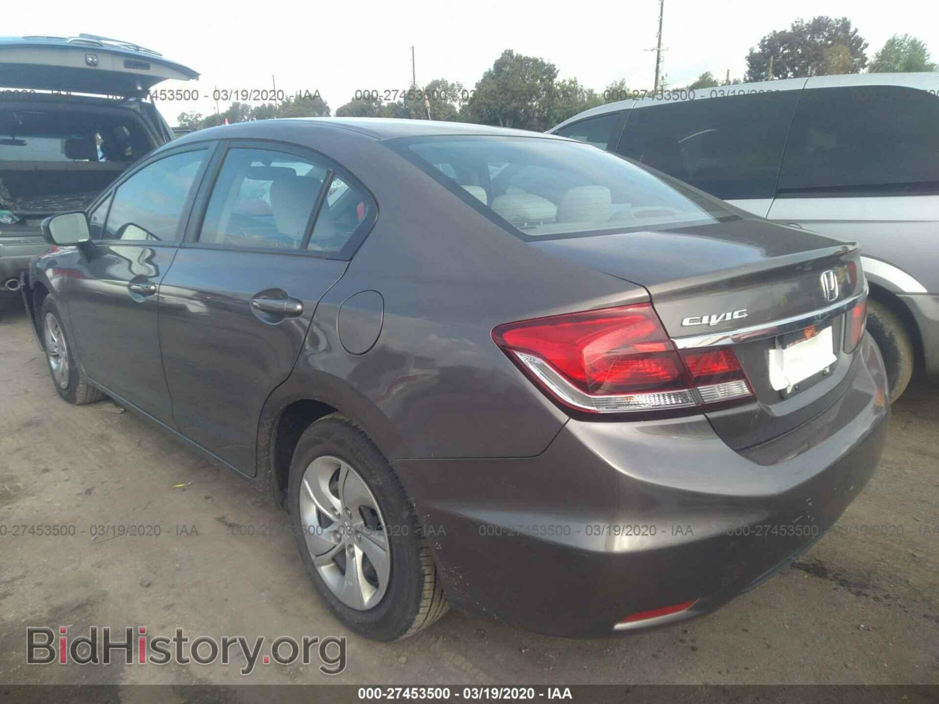 2014 HONDA CIVIC - VIN: 2HGFB2F50EH507200 - Фото 3