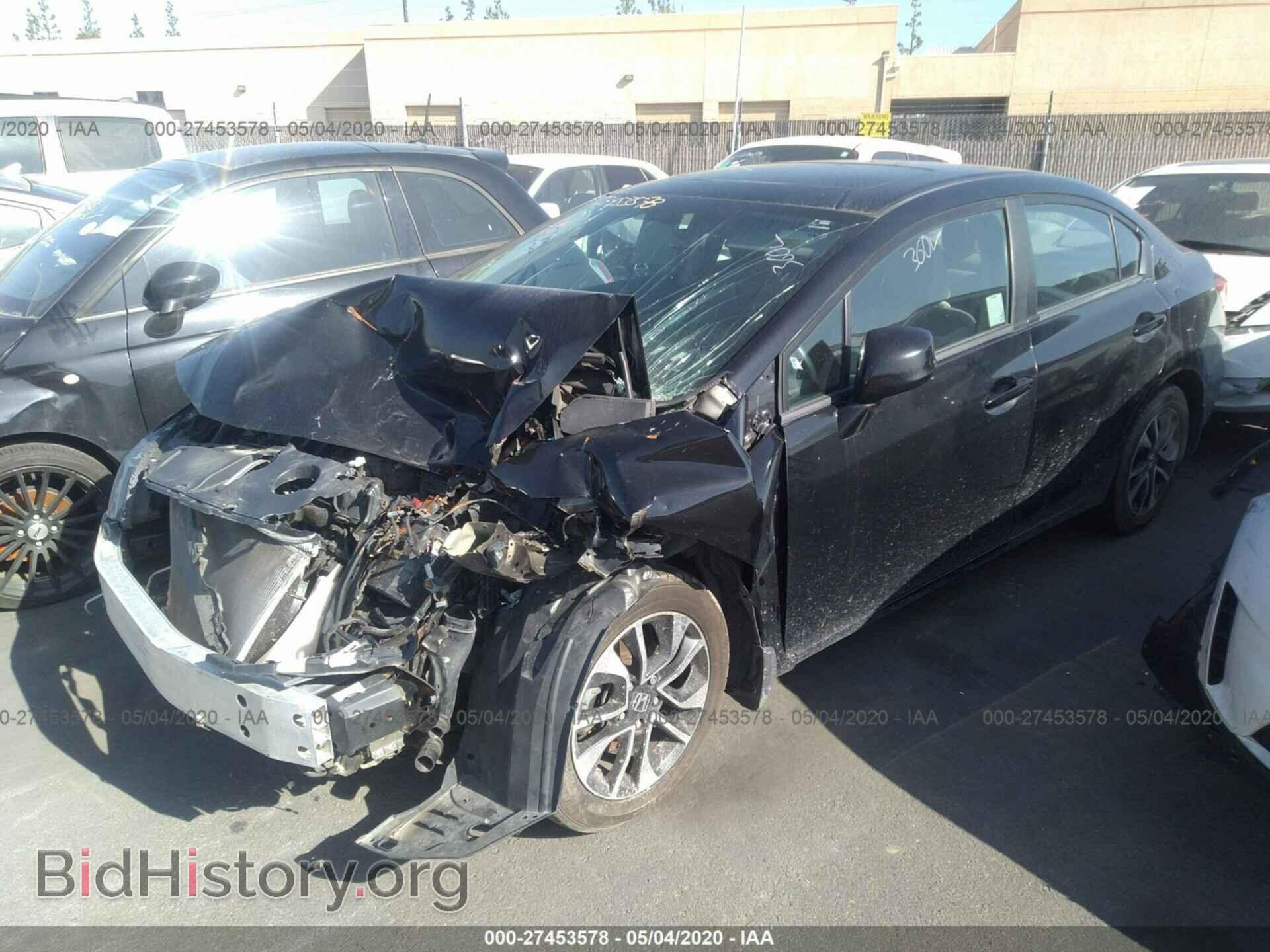 2013 HONDA CIVIC - VIN: 19XFB2F90DE238434 - Фото 2