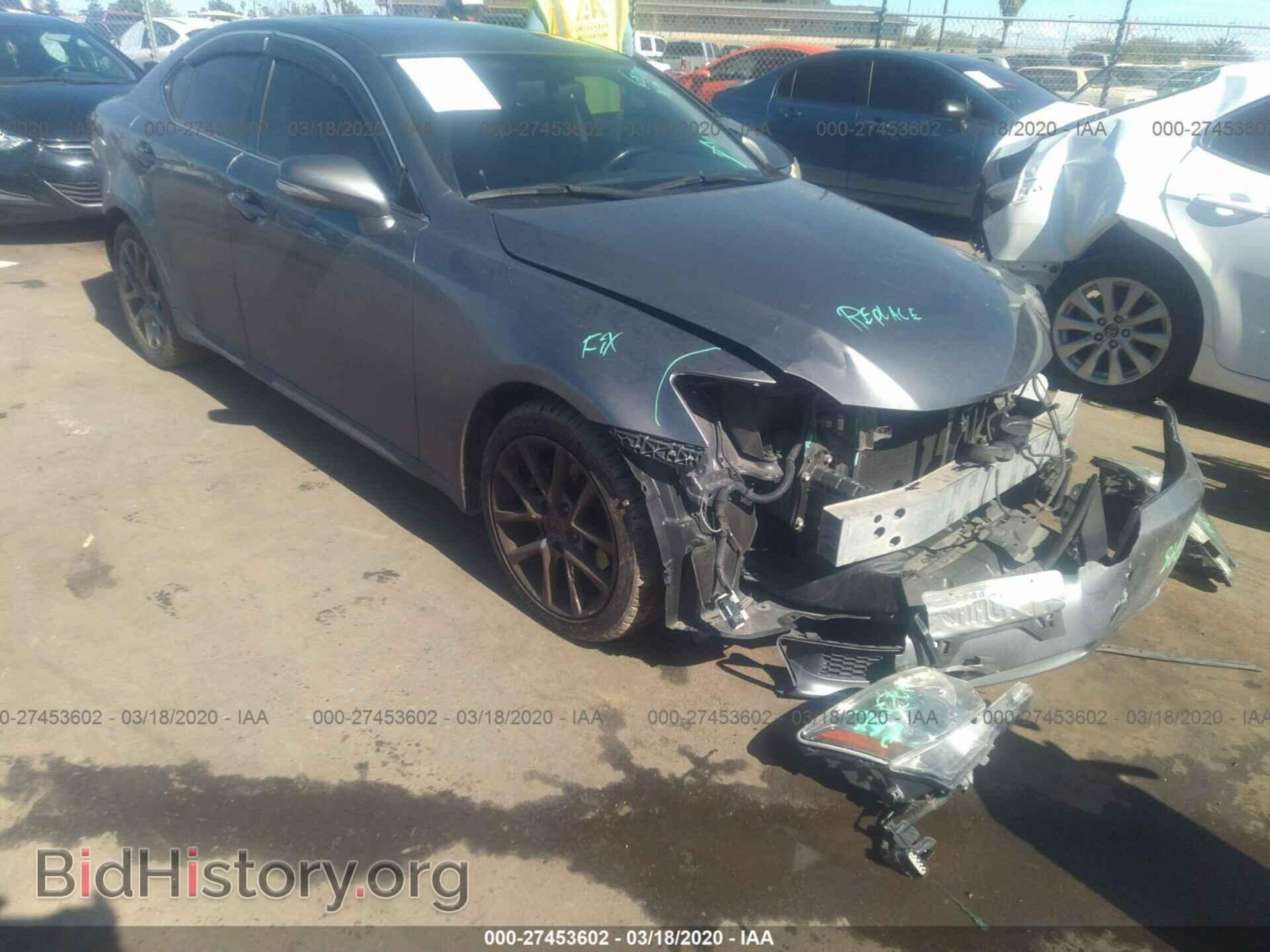 Photo JTHBF5C26C5175604 - LEXUS IS 2012