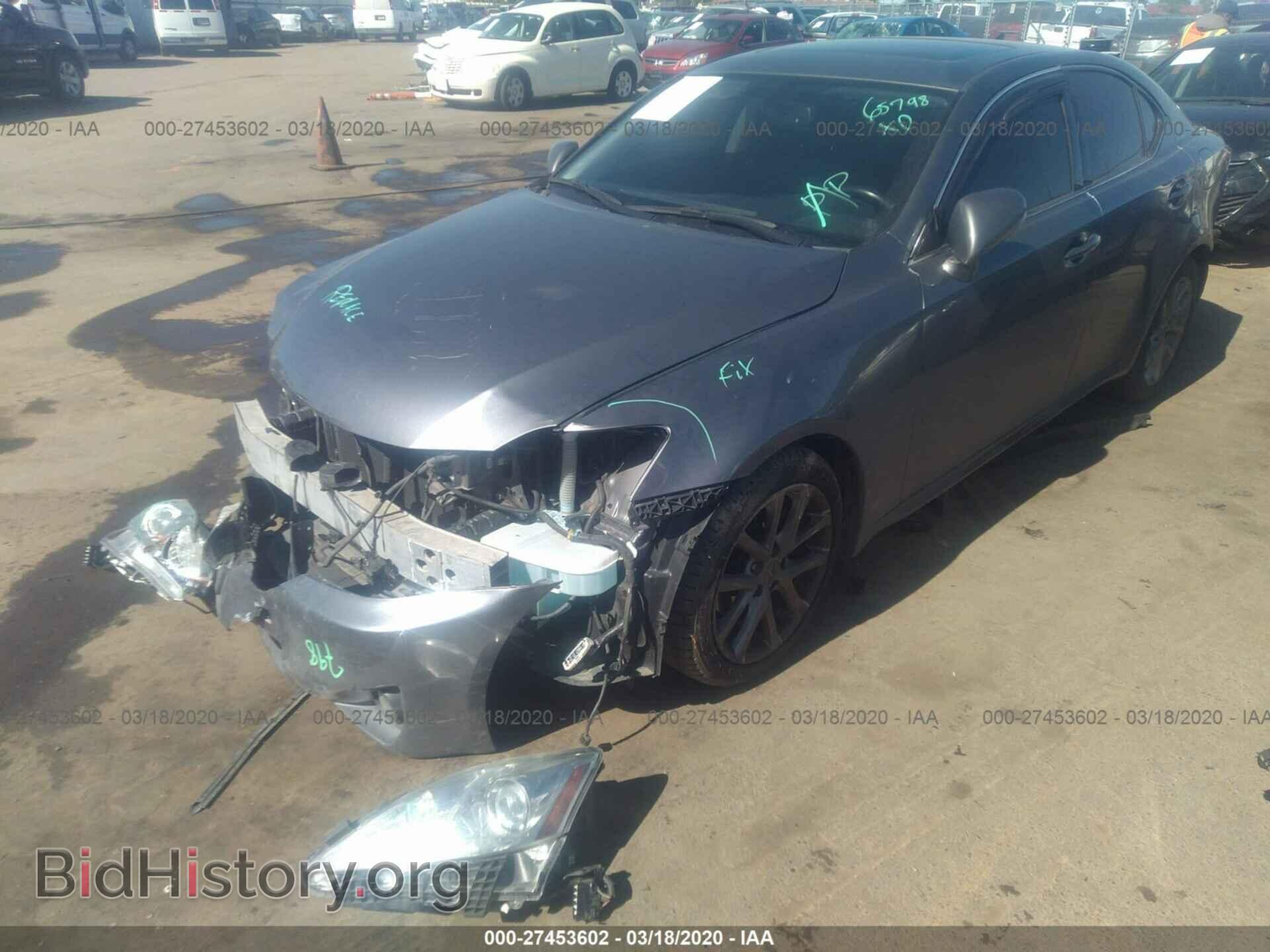 2012 LEXUS IS - VIN: JTHBF5C26C5175604 - Photo 2