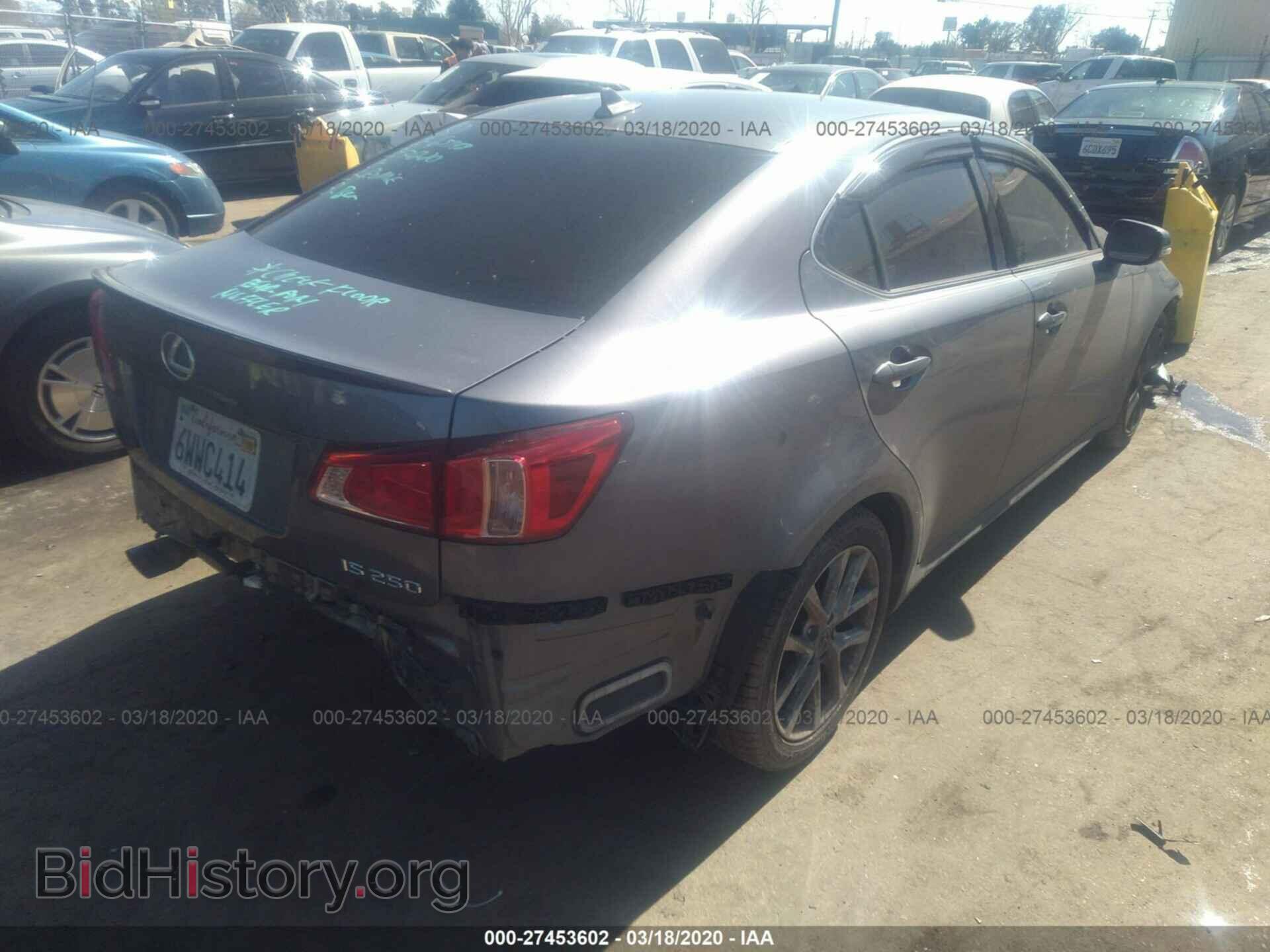2012 LEXUS IS - VIN: JTHBF5C26C5175604 - Photo 4