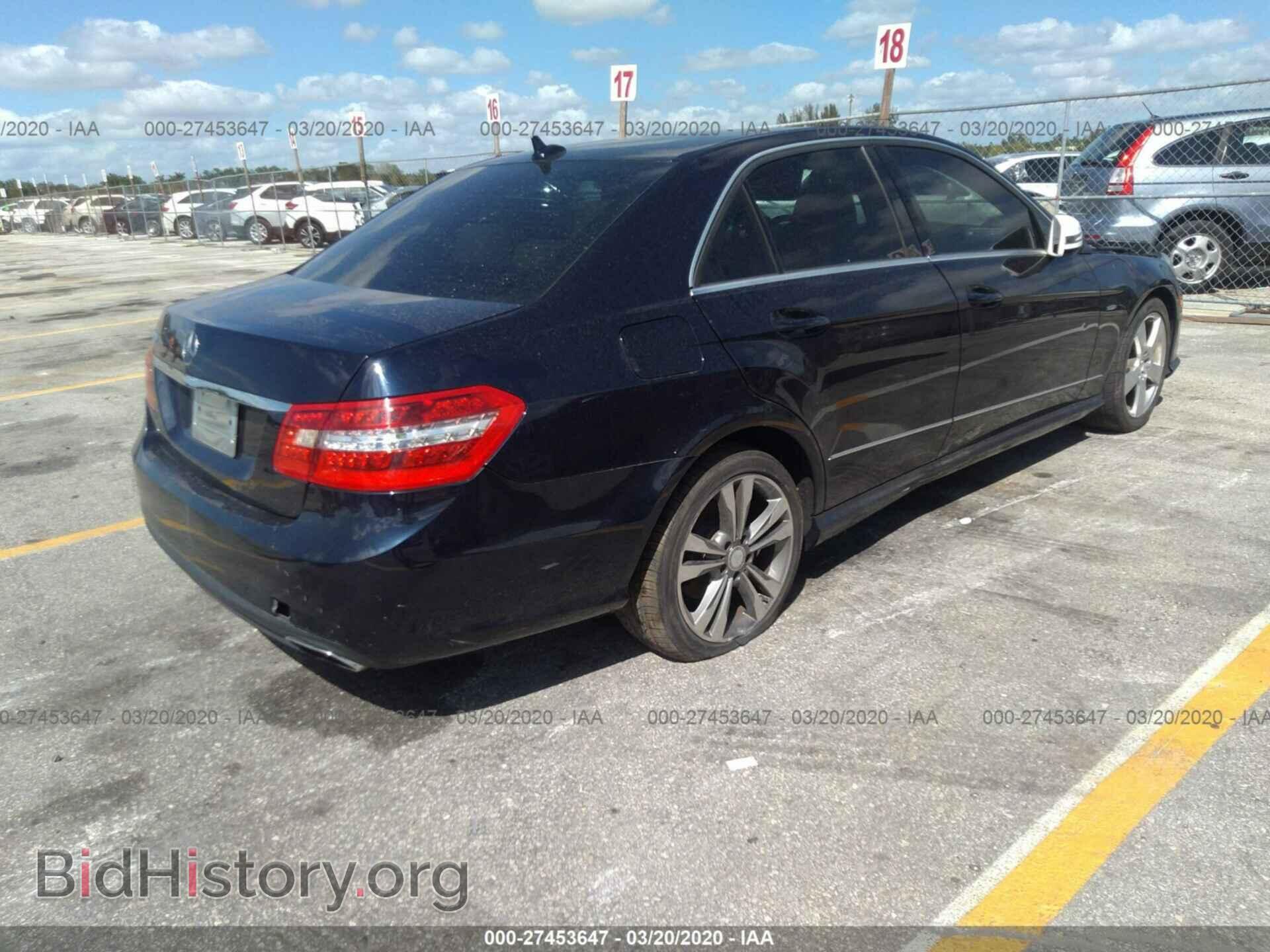 2012 MERCEDES-BENZ E - VIN: WDDHF5KB1CA594468 - Фото 4