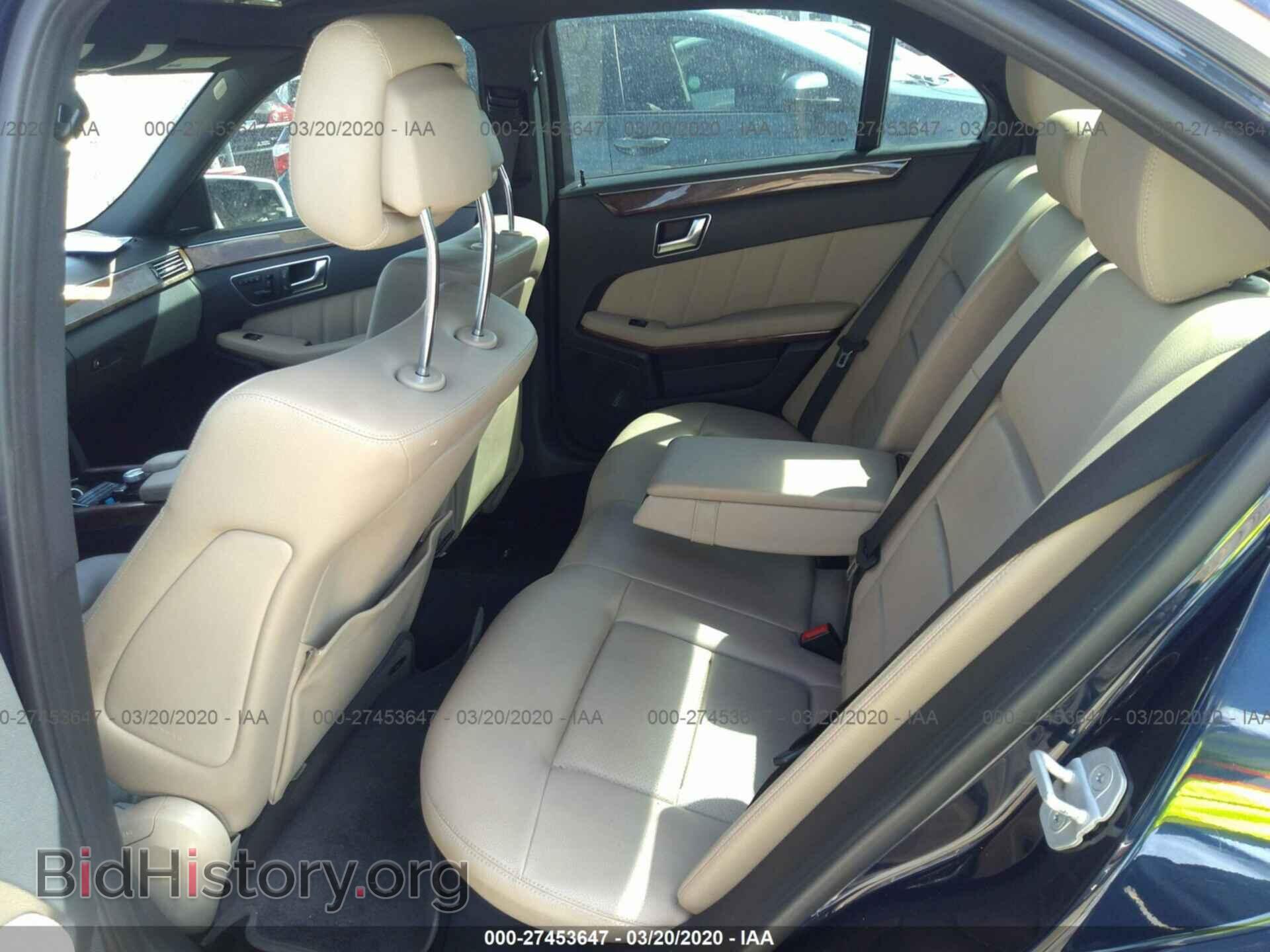 2012 MERCEDES-BENZ E - VIN: WDDHF5KB1CA594468 - Фото 8