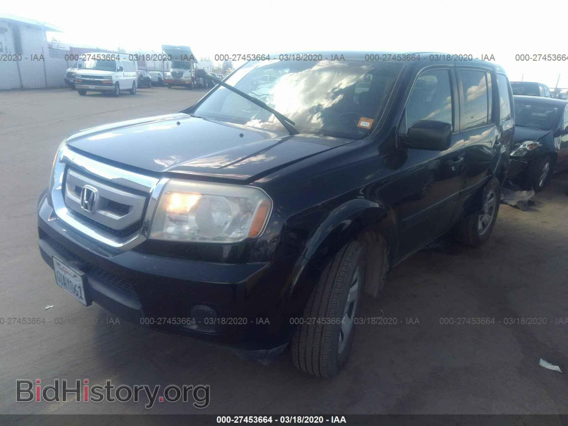 2010 HONDA PILOT - VIN: 5FNYF3H26AB010754 - Фото 2